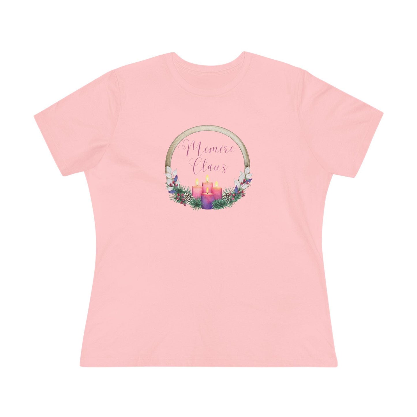 Mémère Claus - Joyeux Noël! 🤶🎄 - Women's Softstyle Tee - Whippie's