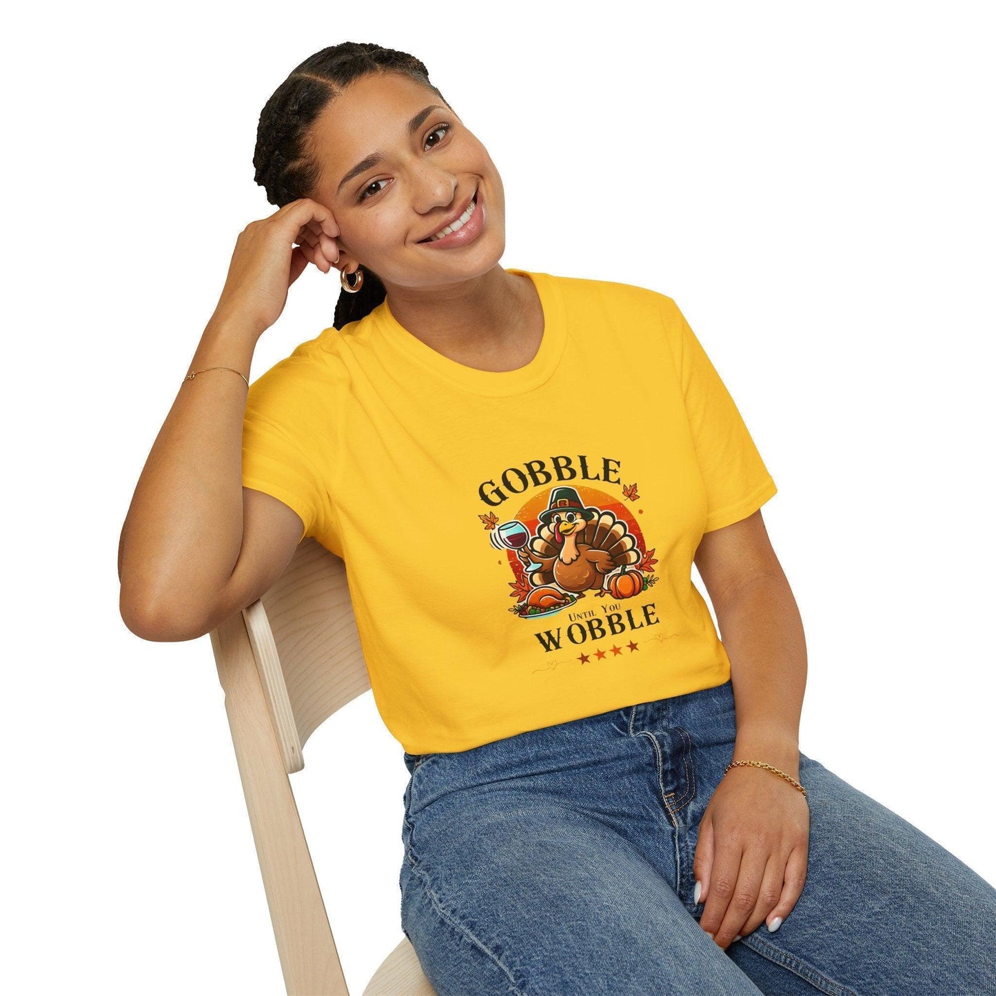 Gobble Until you Wobble - Unisex T-Shirt - Whippie's