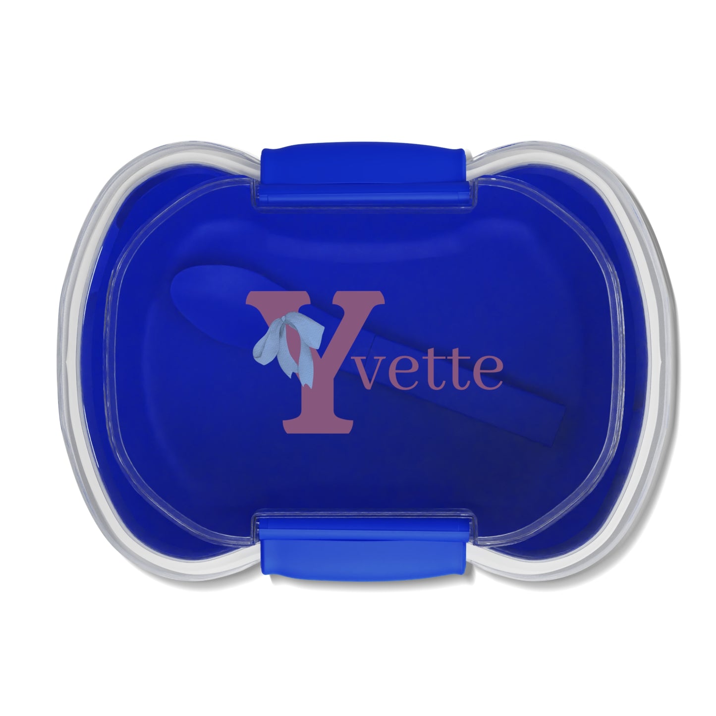 Name, Initial, and Bow Design Bento Box - Personalizable - Whippie's