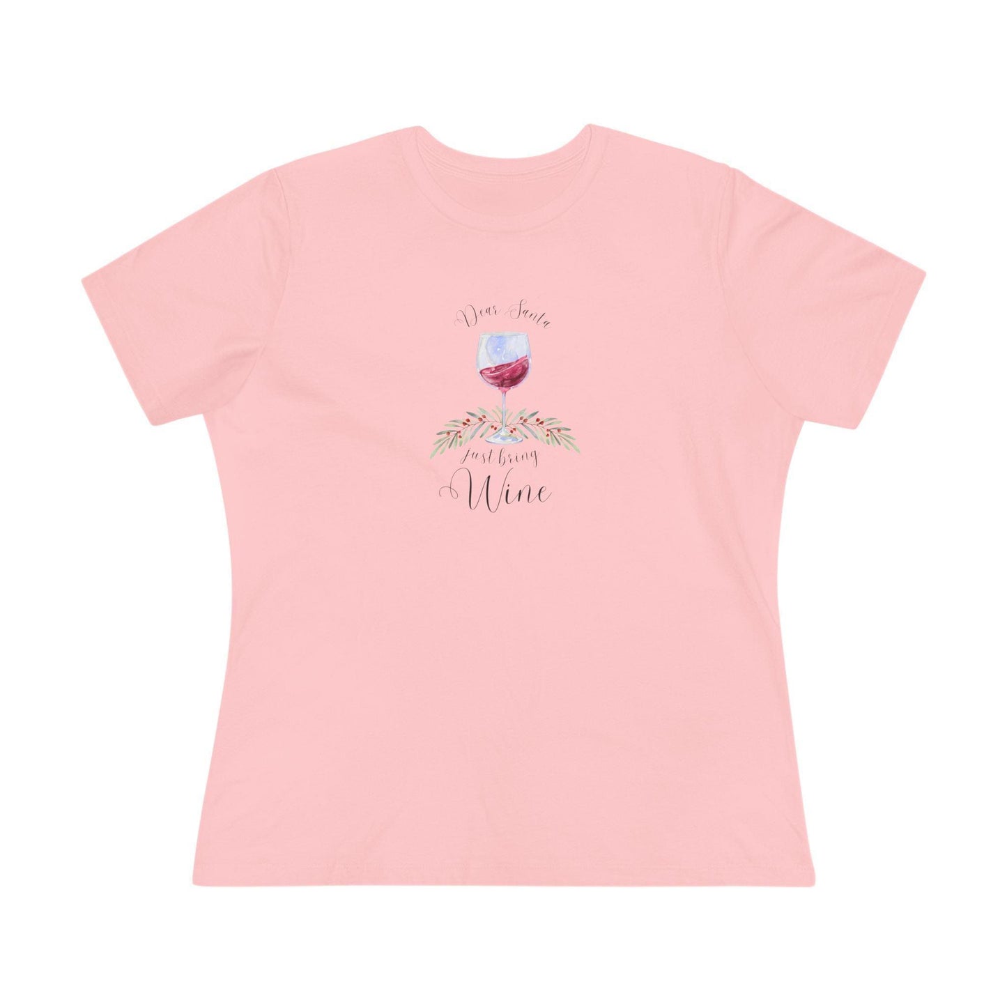 🍷💌 Dear Santa, Just Bring Wine 🎅🎄 - Women's Softstyle Tee - Whippie's