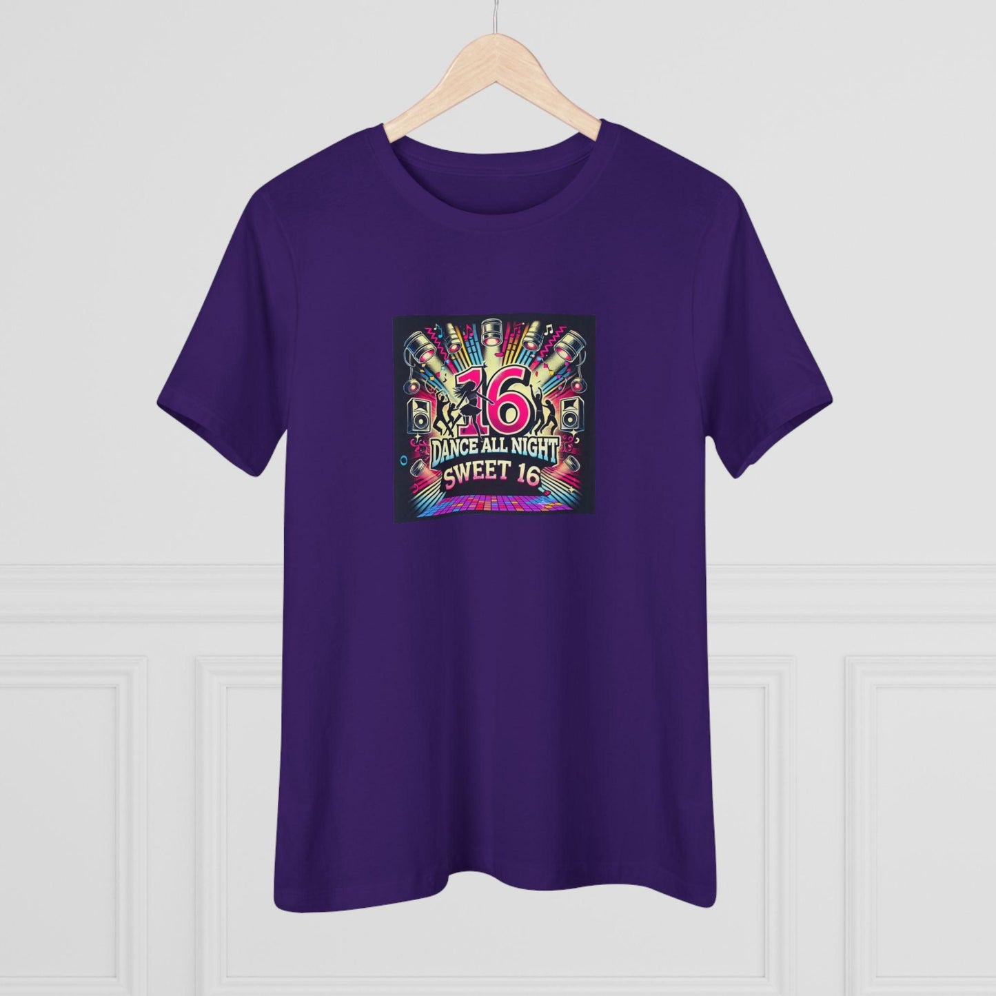 Dance All Night Sweet Sixteen - Party Time! 🎉 - Women's Softstyle Tee - Whippie's