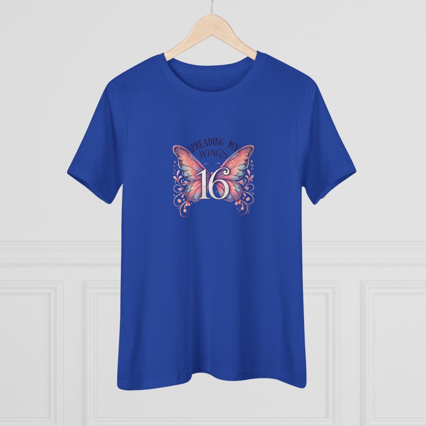 Spread My Wings at 16 - Soaring into a New Chapter 🦋 - Women's Softstyle Tee - Whippie's