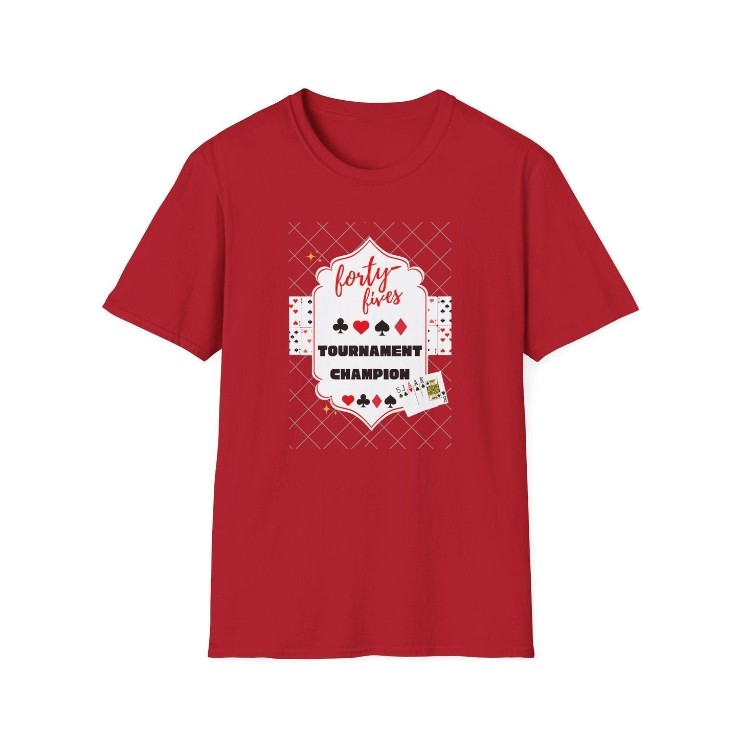 Forty-Fives Tournament Champion - Unisex T-Shirt - Whippie's
