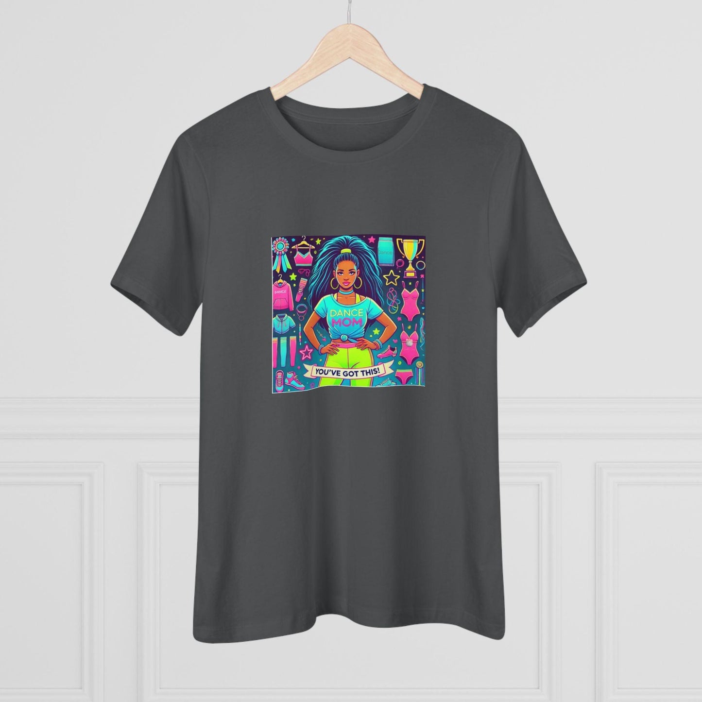 Dance Mom Magic (Young Black Mom) - A Colorful Celebration 🌈 - Whippie's