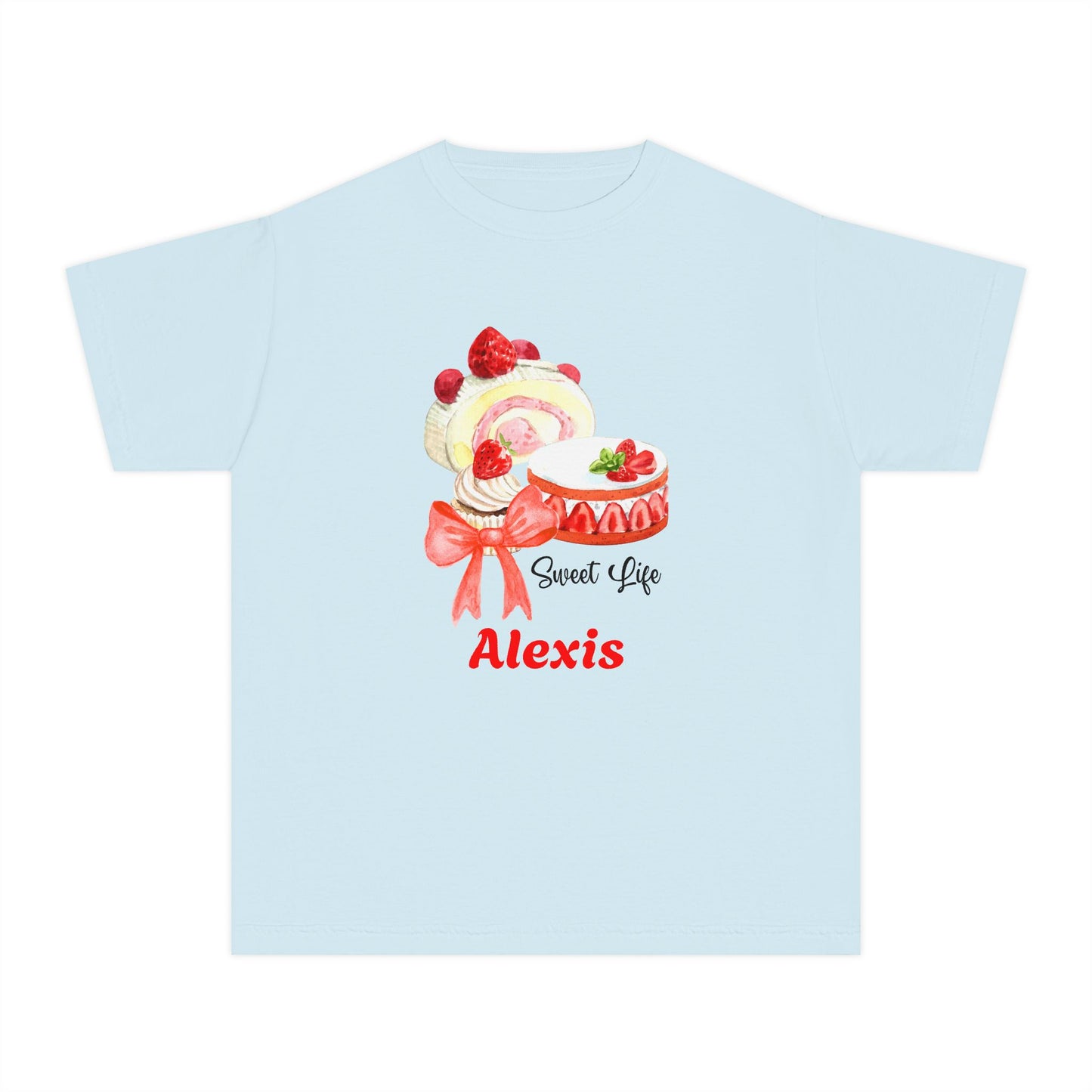 "Sweet Life" Youth Midweight Tee - Personalizable