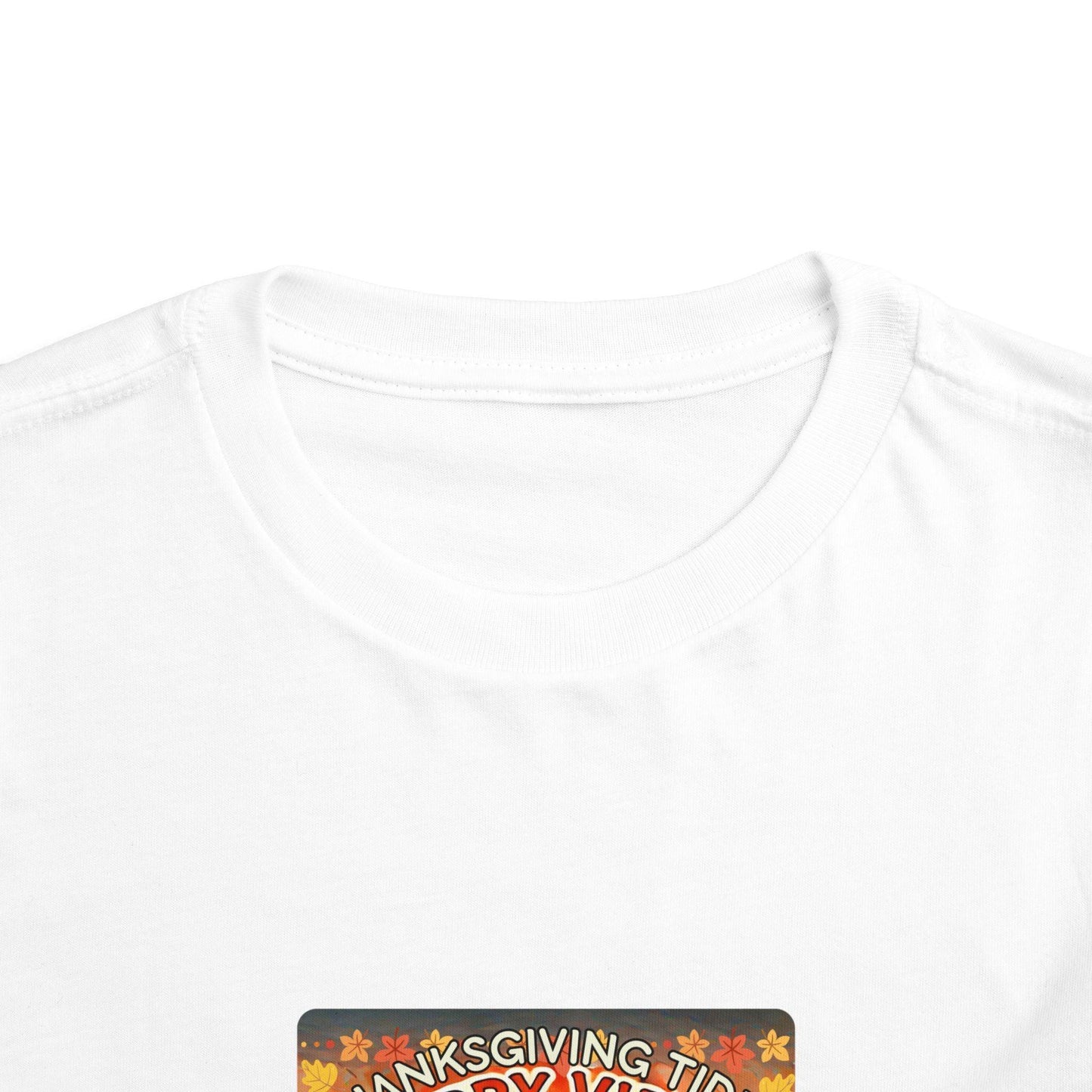 Thanksgiving Tides, Happy Vibes - Toddler Tee - Whippie's