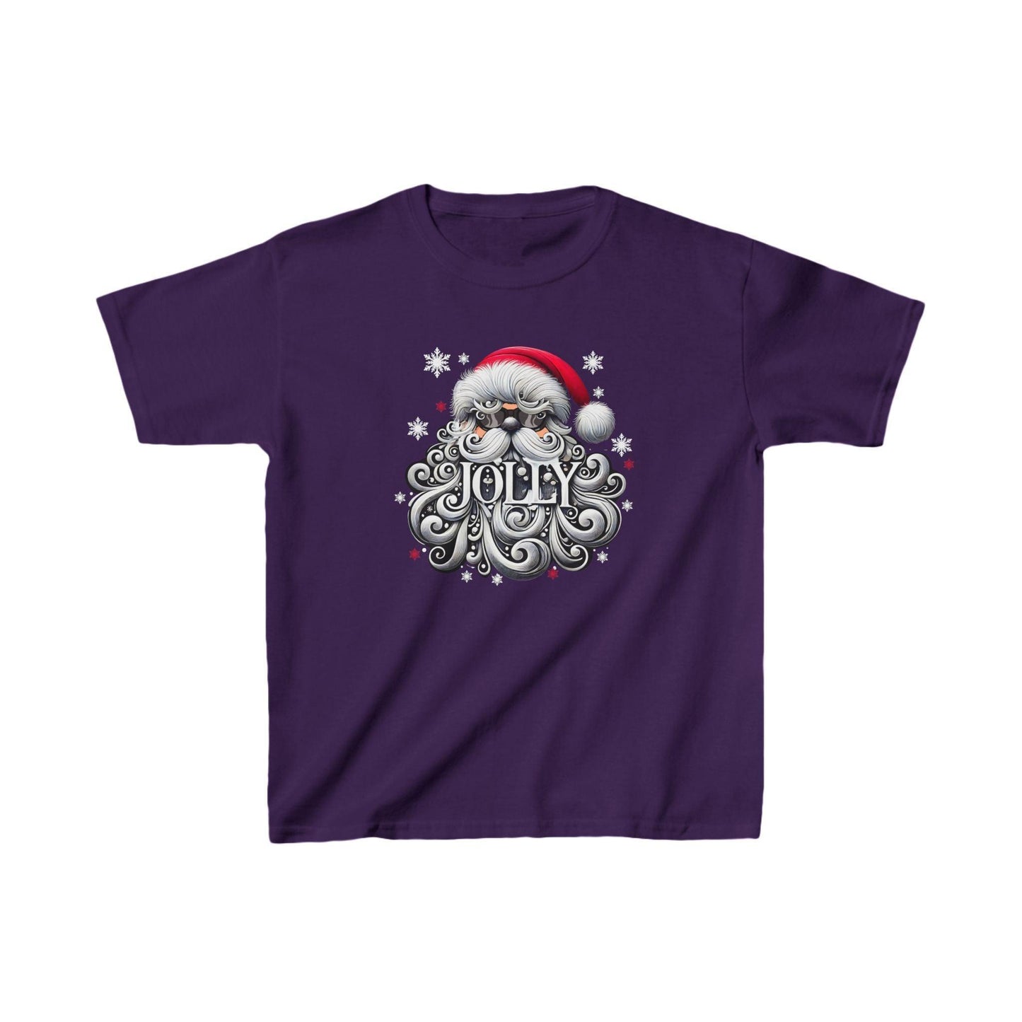 Jolly Santa 😎🎅 - Kids Unisex Heavy Cotton Tee - Whippie's