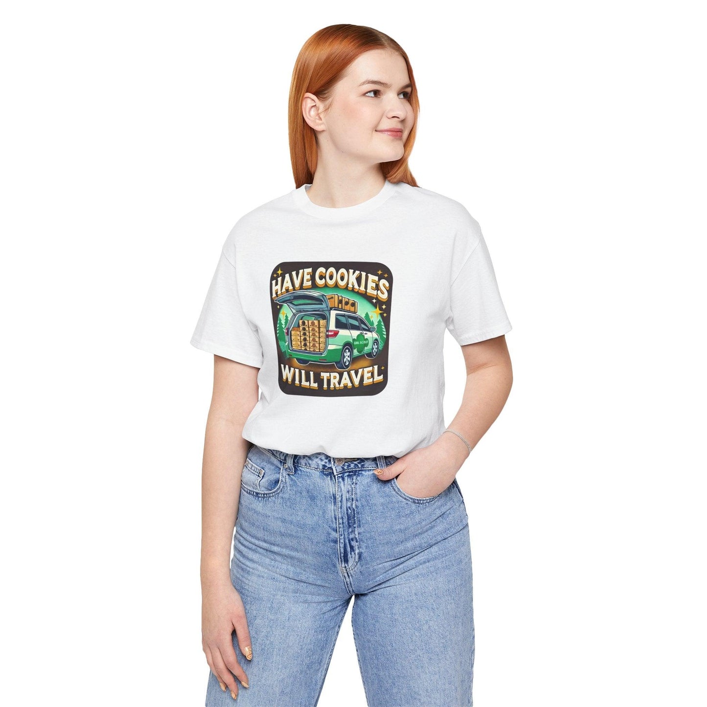 Have Cookies, Will Travel - Unisex Tee - Embrace the Girl Scout Cookie Hustle! - Whippie's