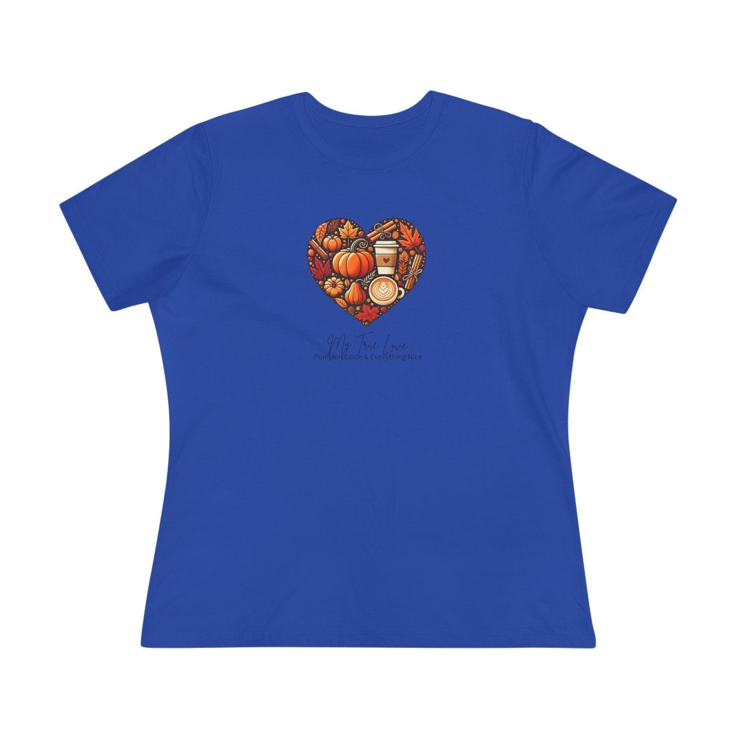 My True Love, Pumpkin Spice and Everything Nice - Women's Softstyle Tee - Whippie's