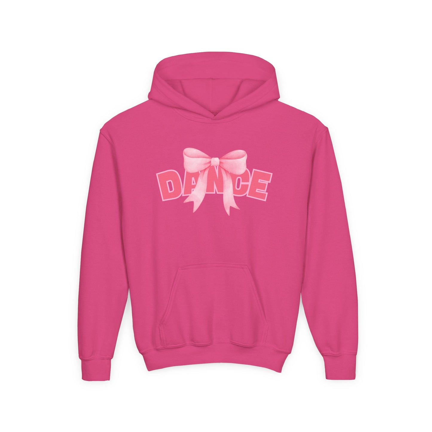 DANCE Team Dance Competition Love of Dance - Pink Coquette Bow Hoodie - Whippie's