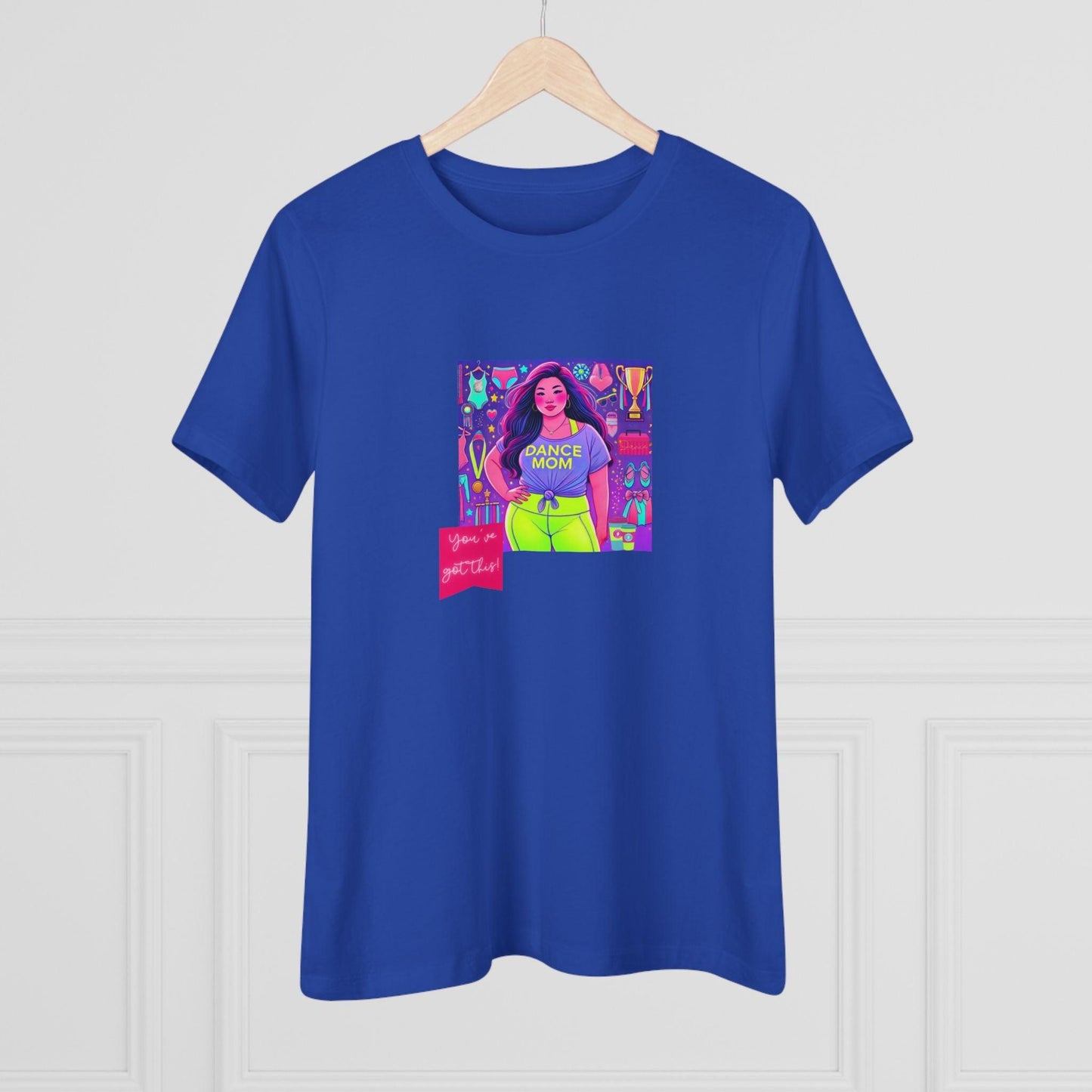 Dance Mom: You've Got This - Asian Mom (Curvy) - Women's Softstyle Tee Celebrate Your Inner Dance Mom! - Whippie's