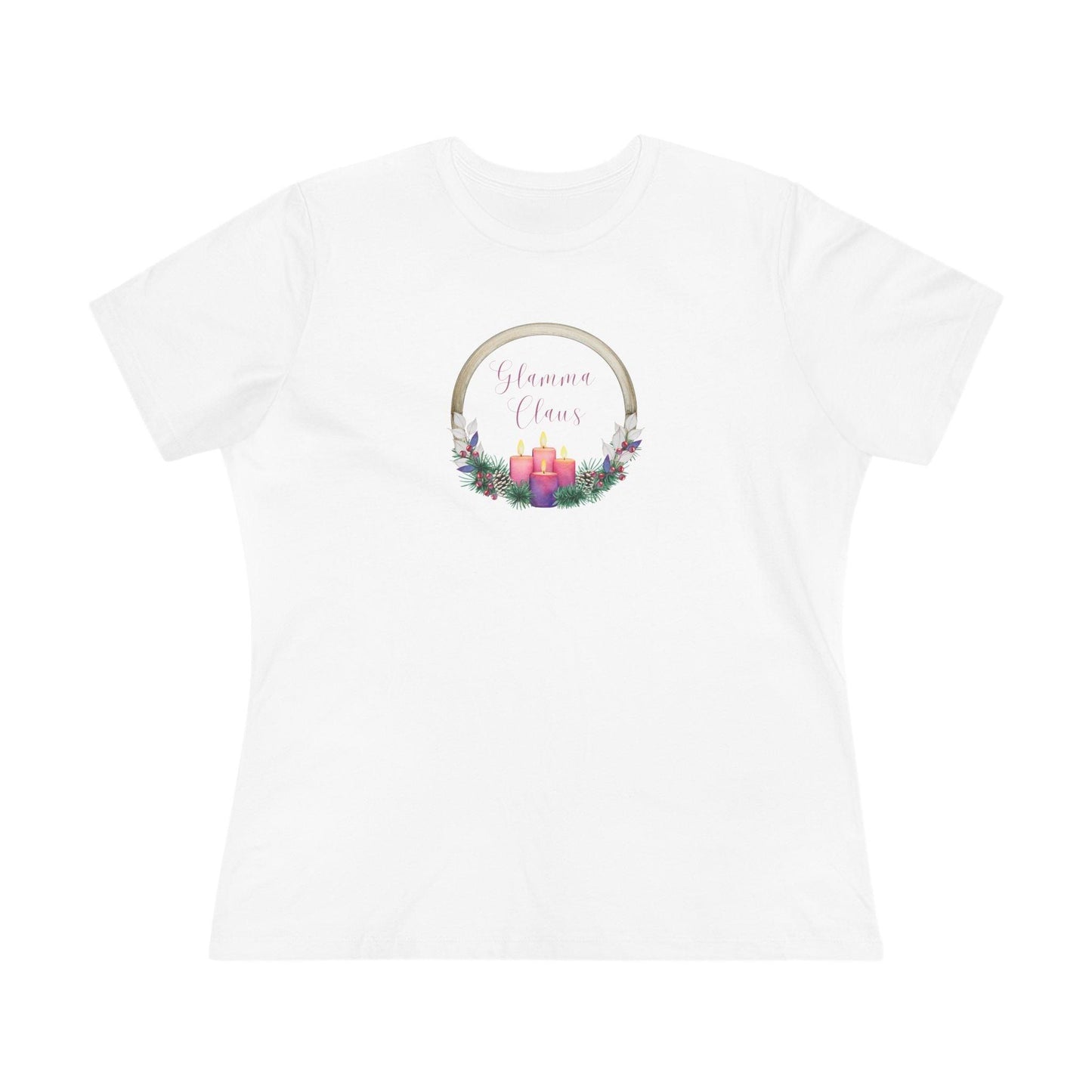 Glamma Claus - Christmas Cheer! 🤶🎄 - Women's Softstyle Tee - Whippie's