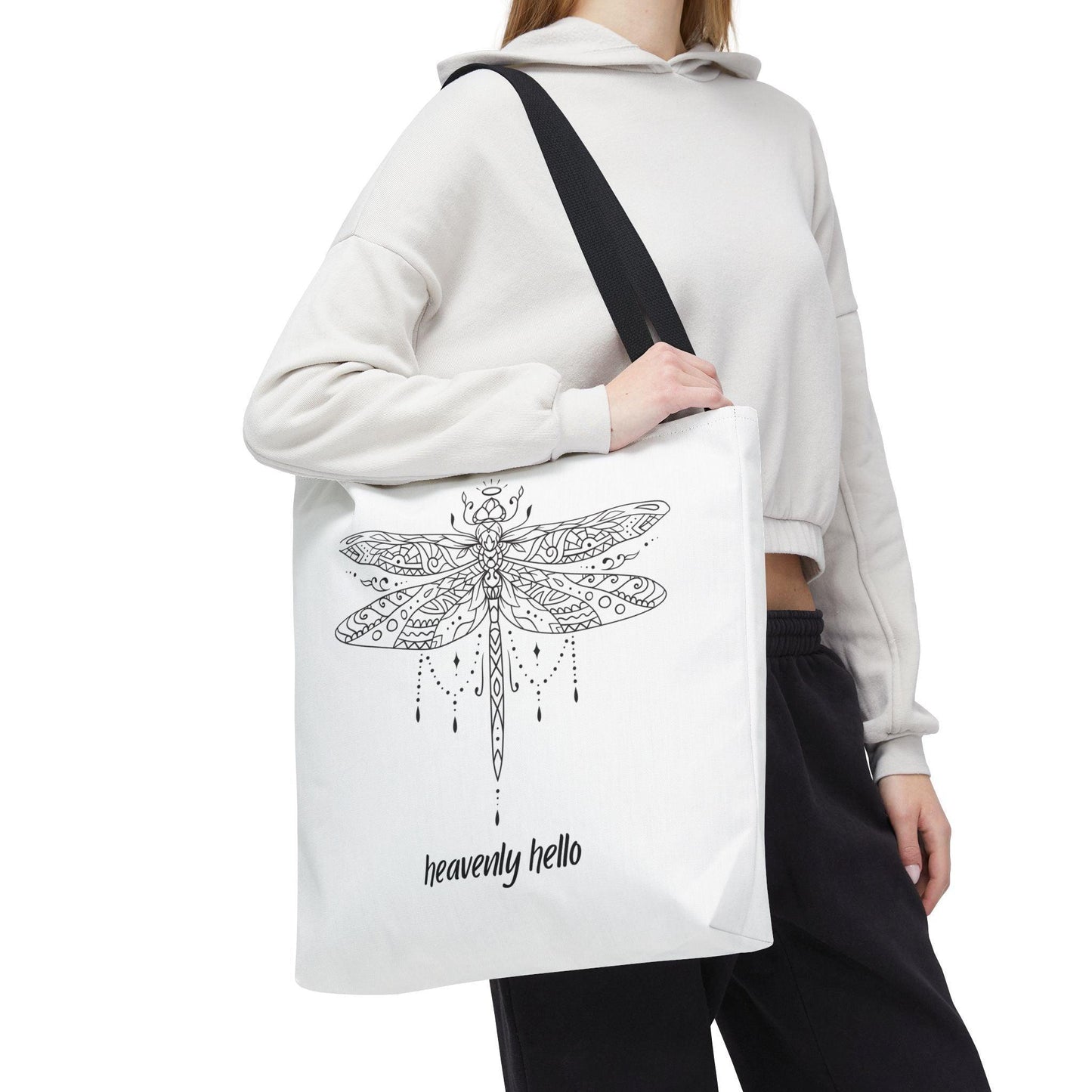 Heavenly Hello Tote Bag - ๐๏ธ Carry a Piece of Heaven with You ๐๏ธ - Whippie's