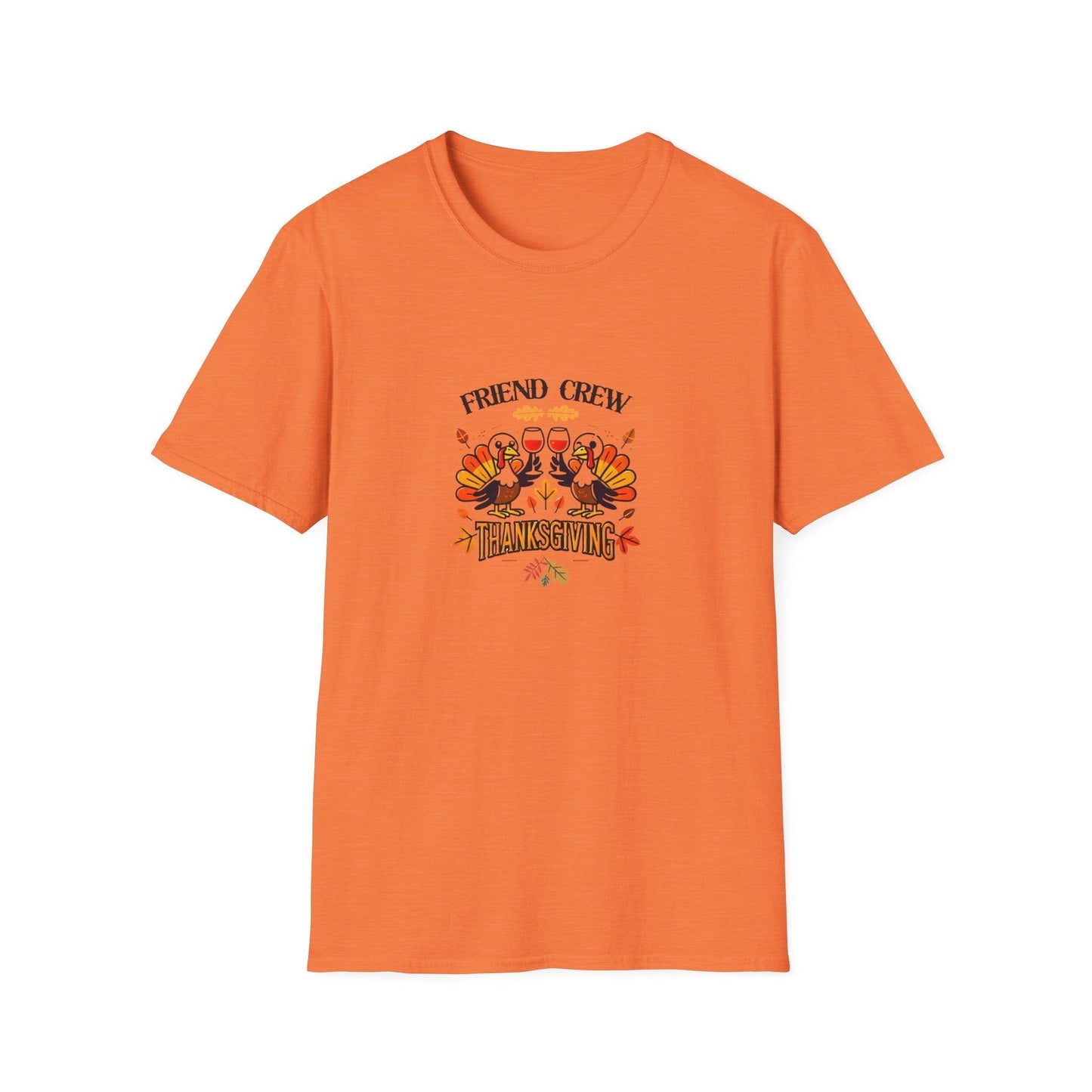 Thanksgiving Friends Crew - Cheers to the Crew! š¦š„š Unisex T-Shirt - Whippie's