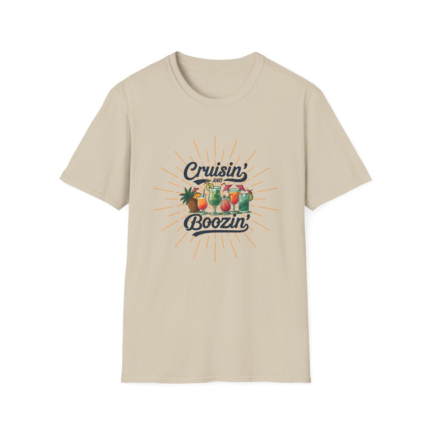 Cruisin' and Boozin Unisex Tee ๐ณ๏ธ๐น - Whippie's