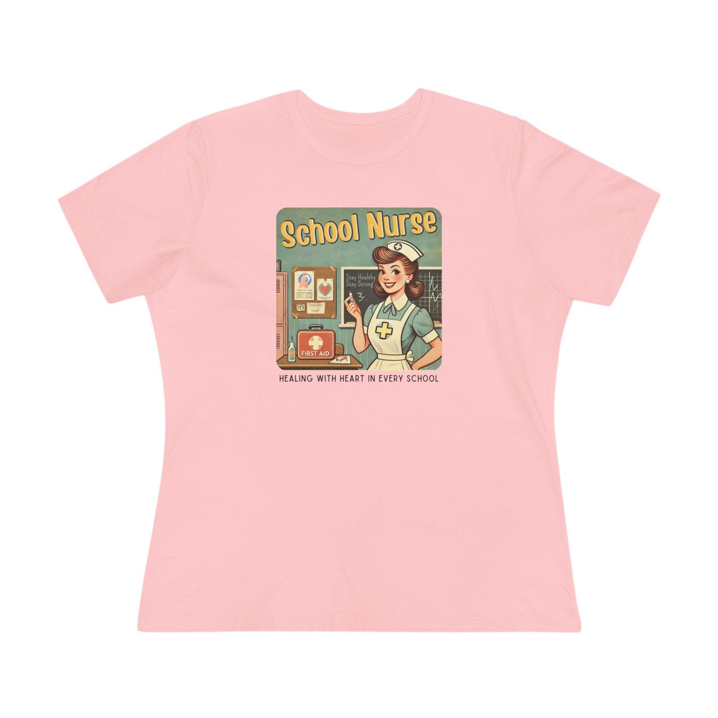 School Nurse Hero Tee - Healing with Heart in Every School 🩺❤️ - Whippie's