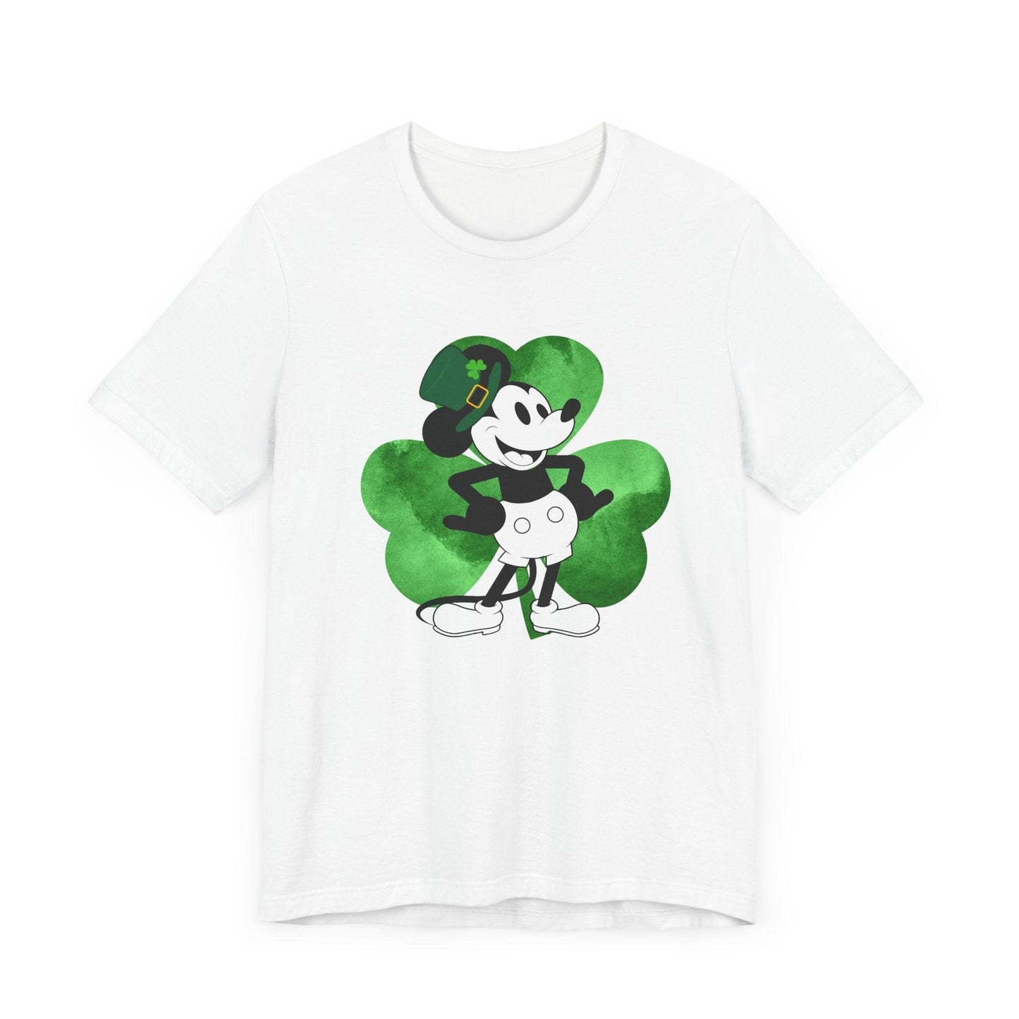 Lucky Willie St. Patrick's Day Tee - Feelin' Lucky with Friends! 🍀🐭 - Whippie's