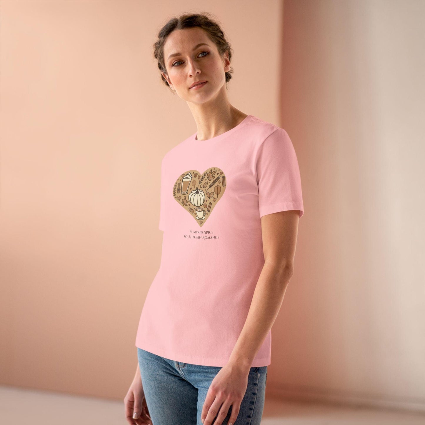 Pumpkin Spice My Autumn Romance - Women's Softstyle Tee - Whippie's