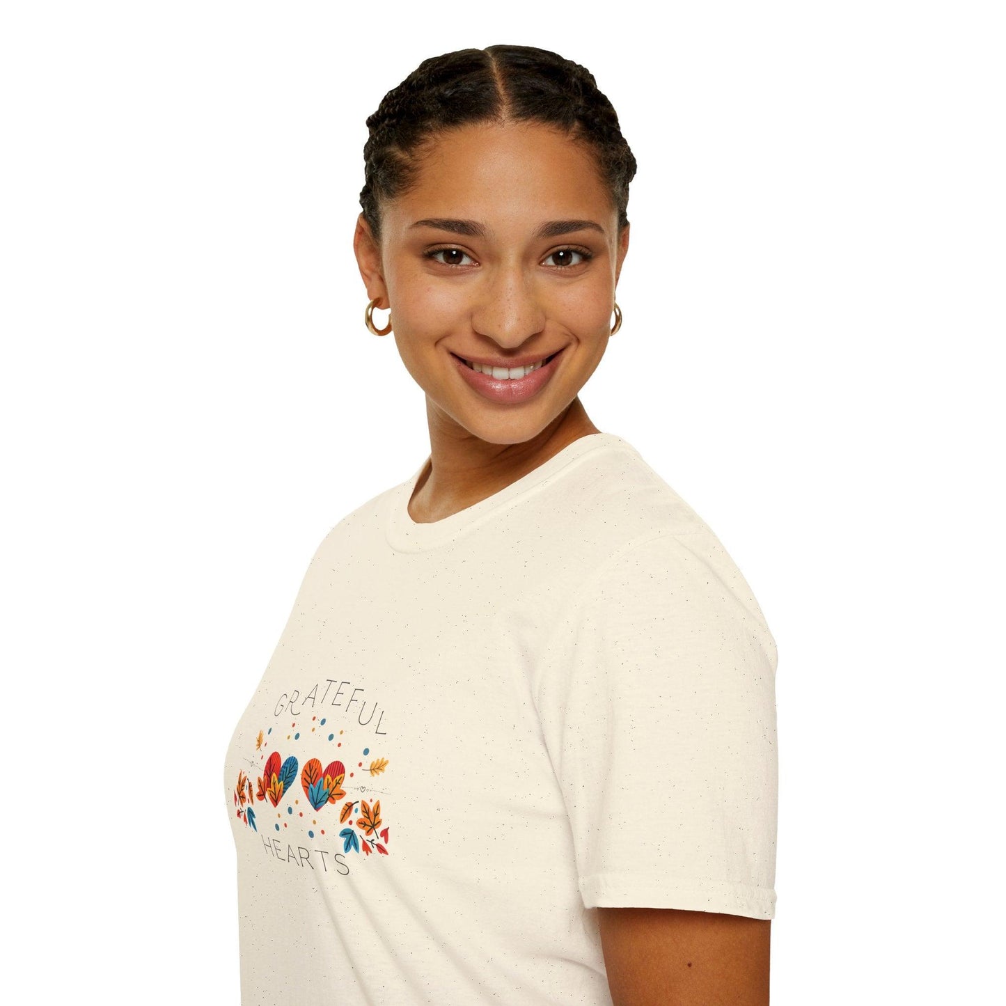 Grateful Hearts - A Family Affair š§”šā¤ļø - Two Hearts - Unisex T-Shirt - Whippie's