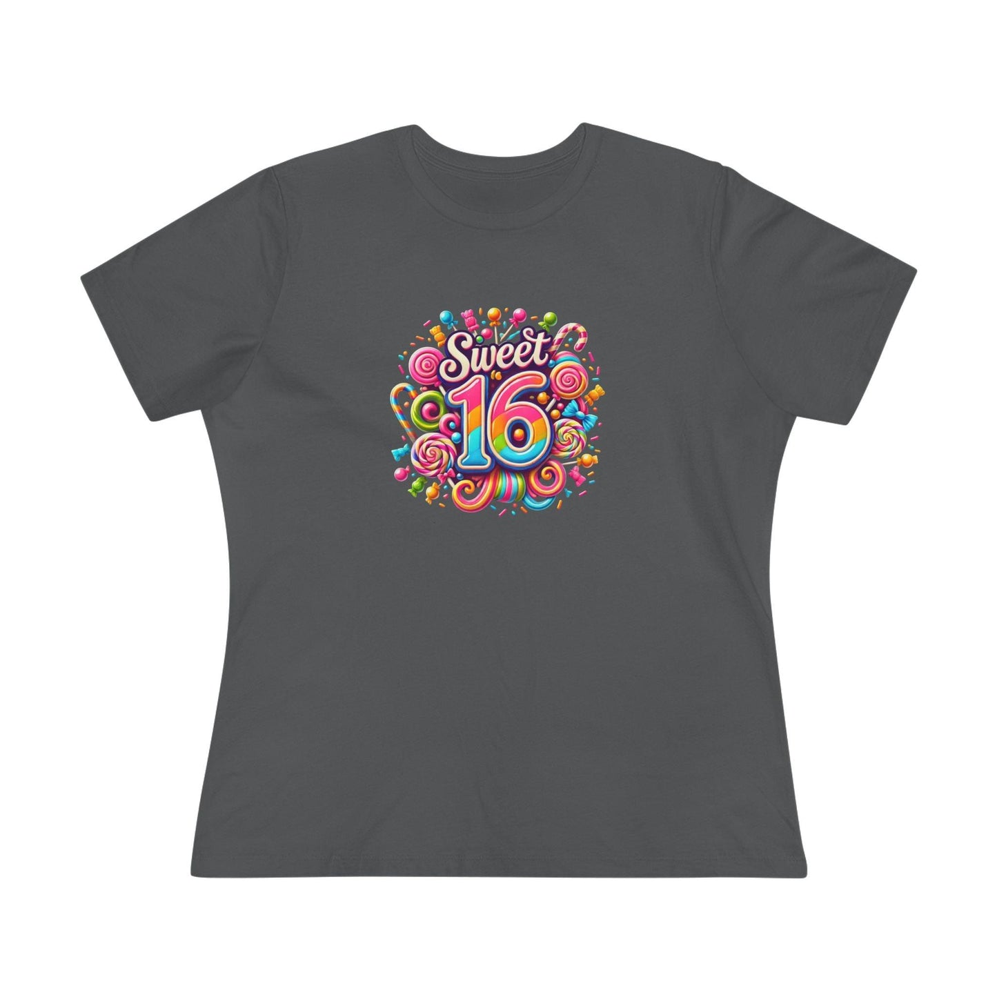 Sweet 16 Tee - Let's Celebrate! 🎉🍭 - Women's Softstyle Tee - Whippie's