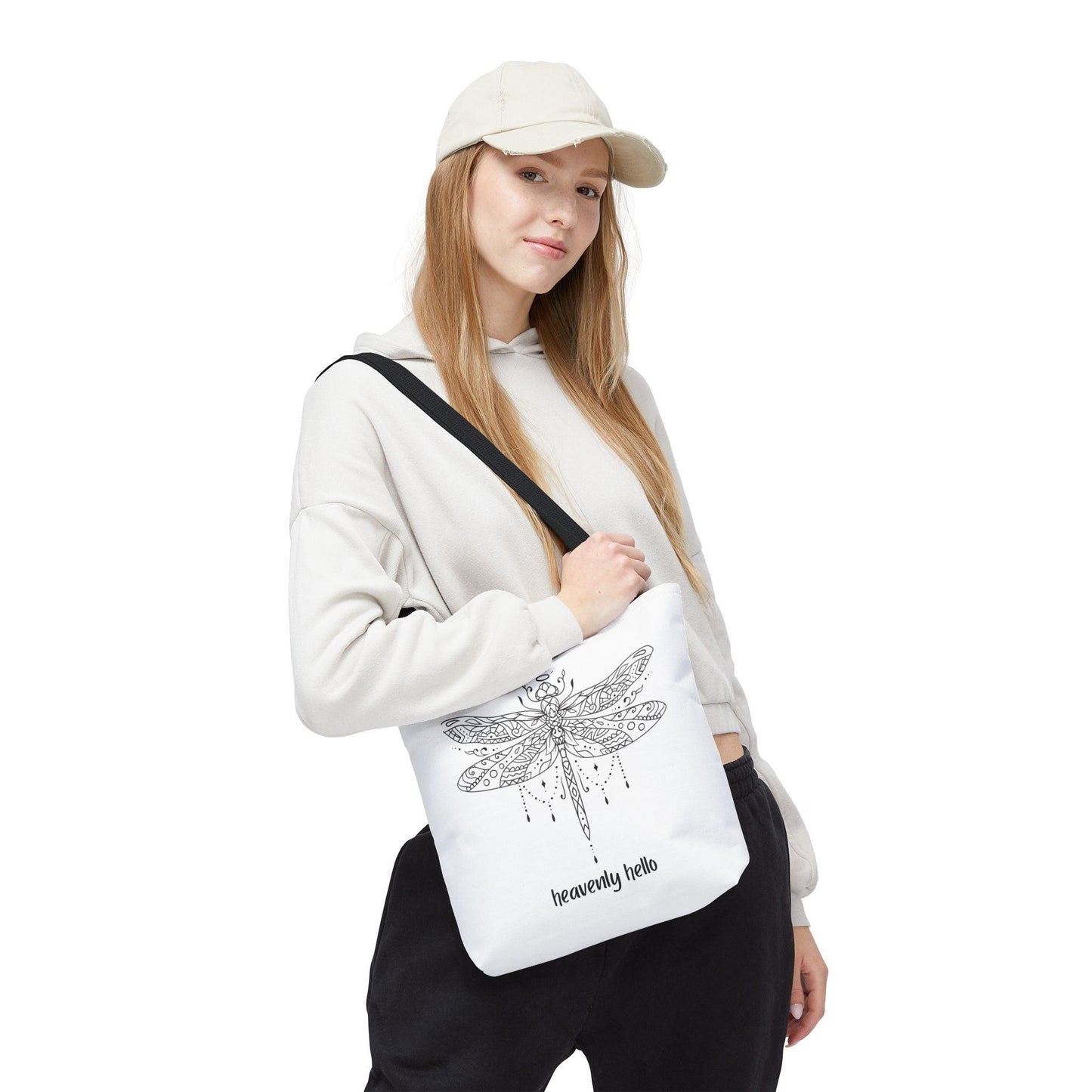 Heavenly Hello Tote Bag - ๐๏ธ Carry a Piece of Heaven with You ๐๏ธ - Whippie's