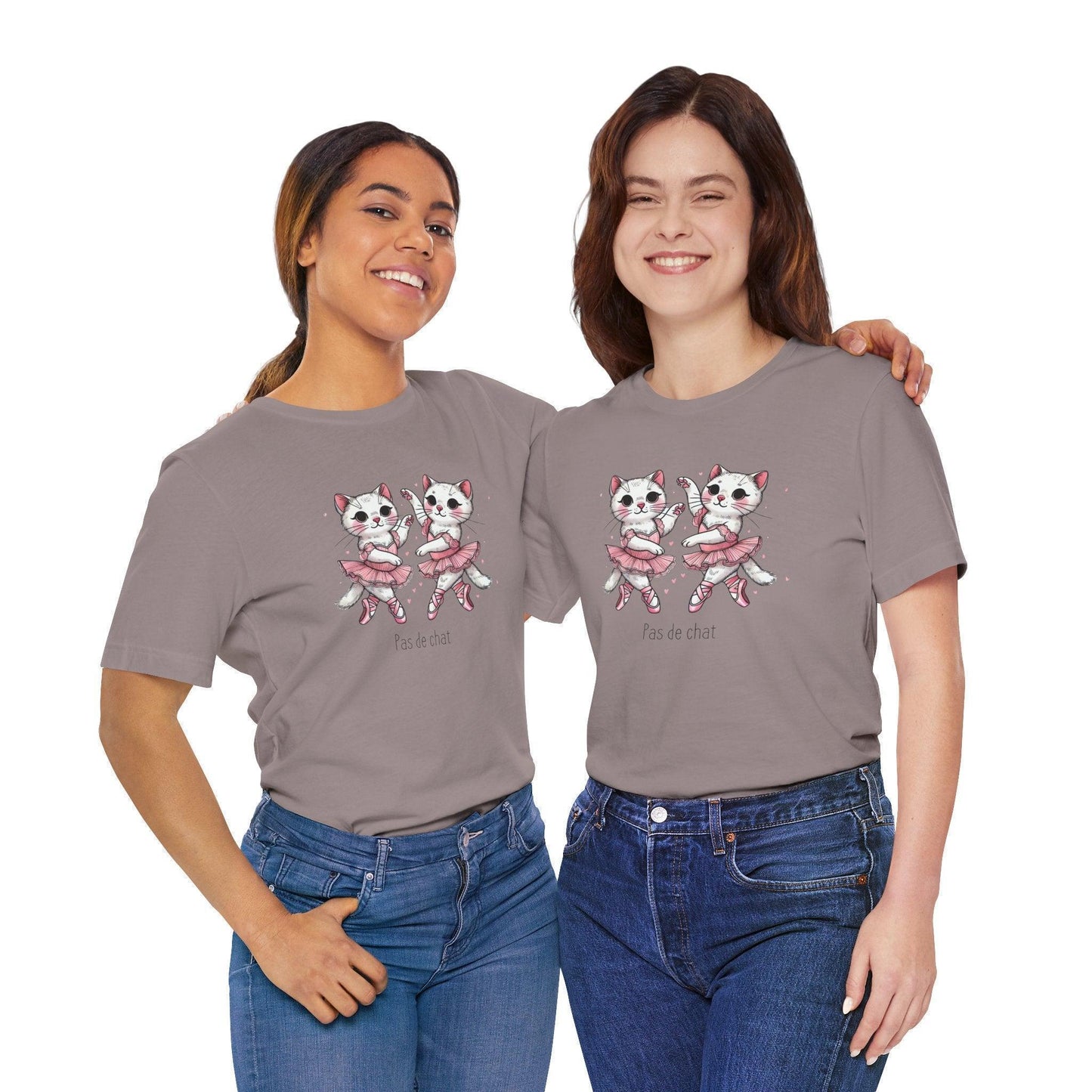 🐈⬛ Pas de Chat 🩰 Unisex Jersey Tee ✨ - Whippie's