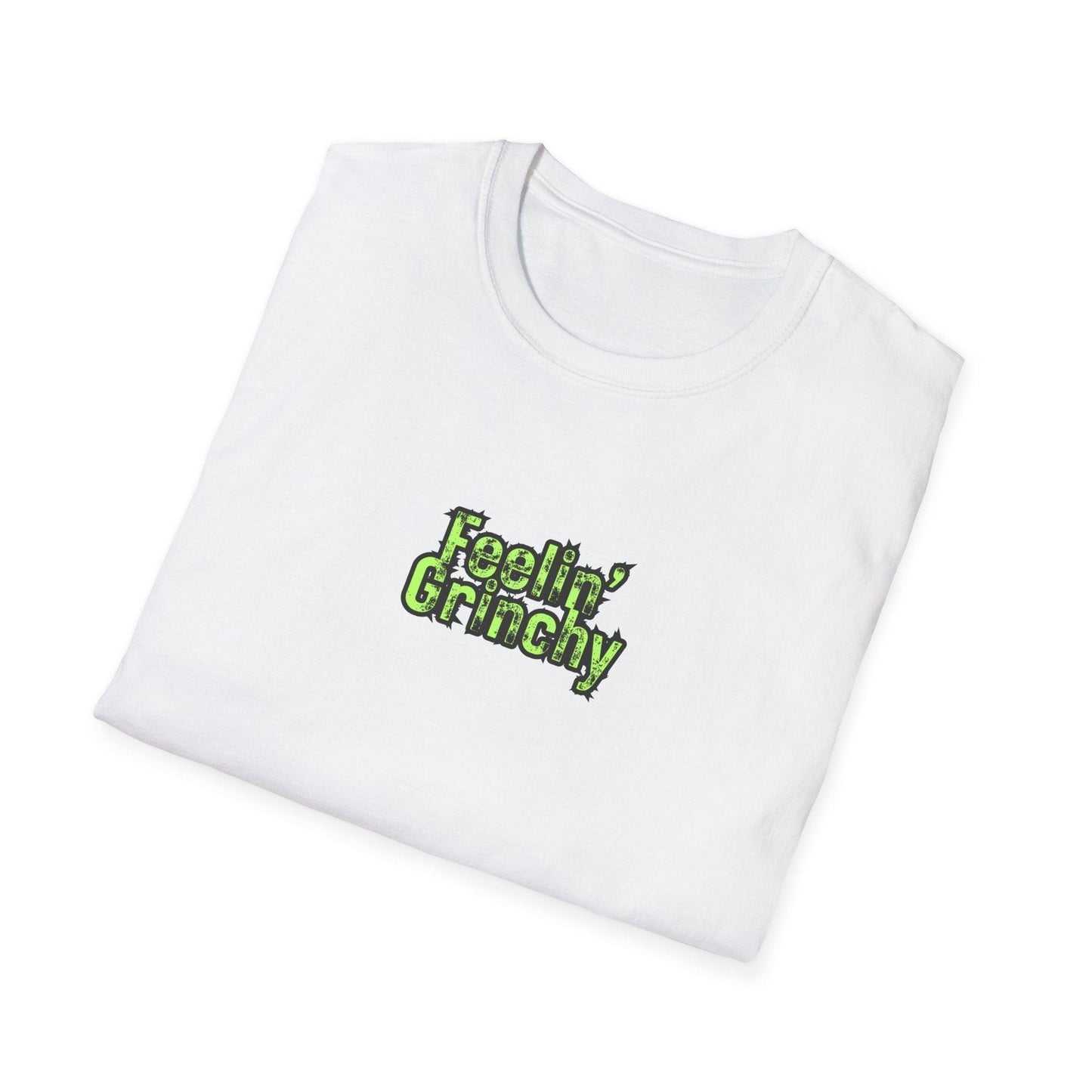 Feelin' Grinchy 🎄🎅 - Unisex Softstyle T-Shirt 👕 - Whippie's
