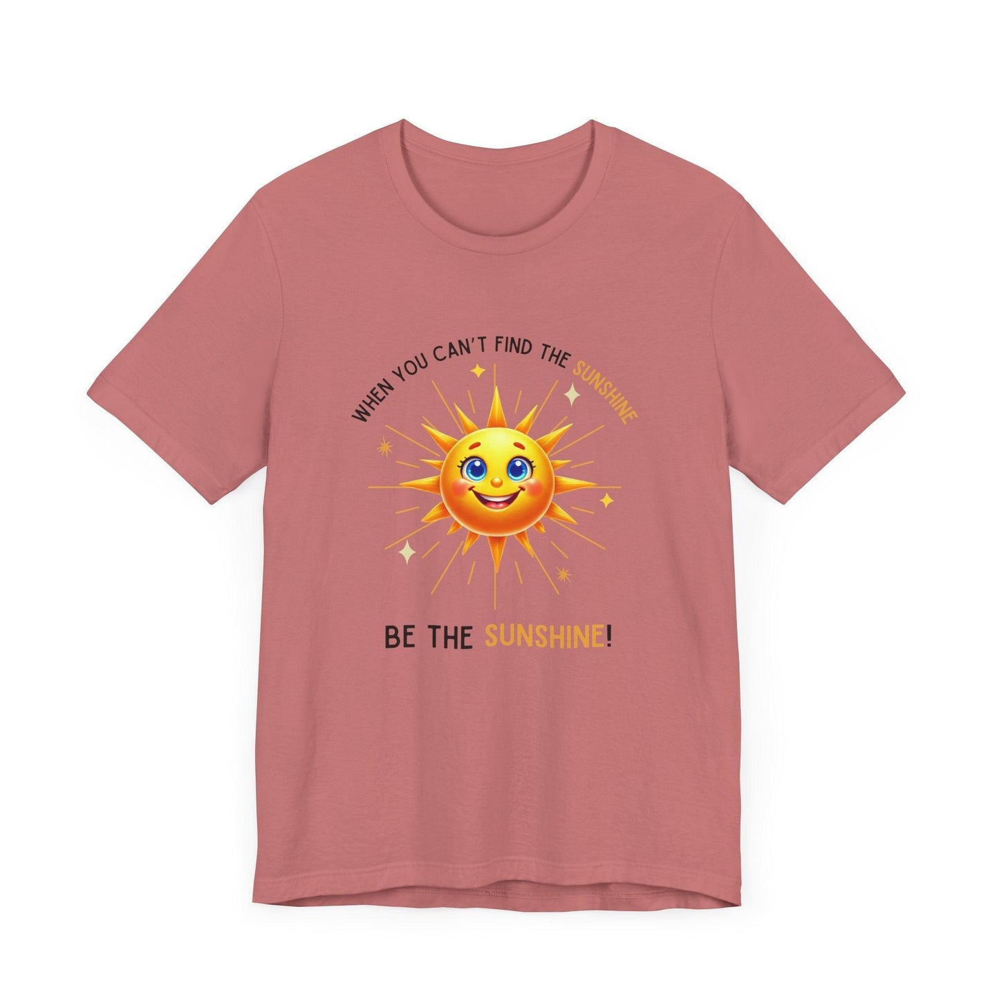 Be the Sunshine - Unisex Jersey Tee - ☀️ Let Your Inner Light Shine! ☀️ - Whippie's