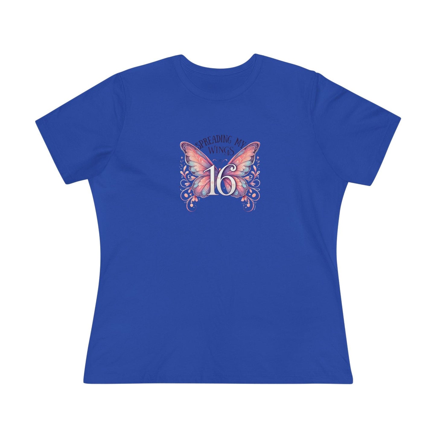 Spread My Wings at 16 - Soaring into a New Chapter 🦋 - Women's Softstyle Tee - Whippie's