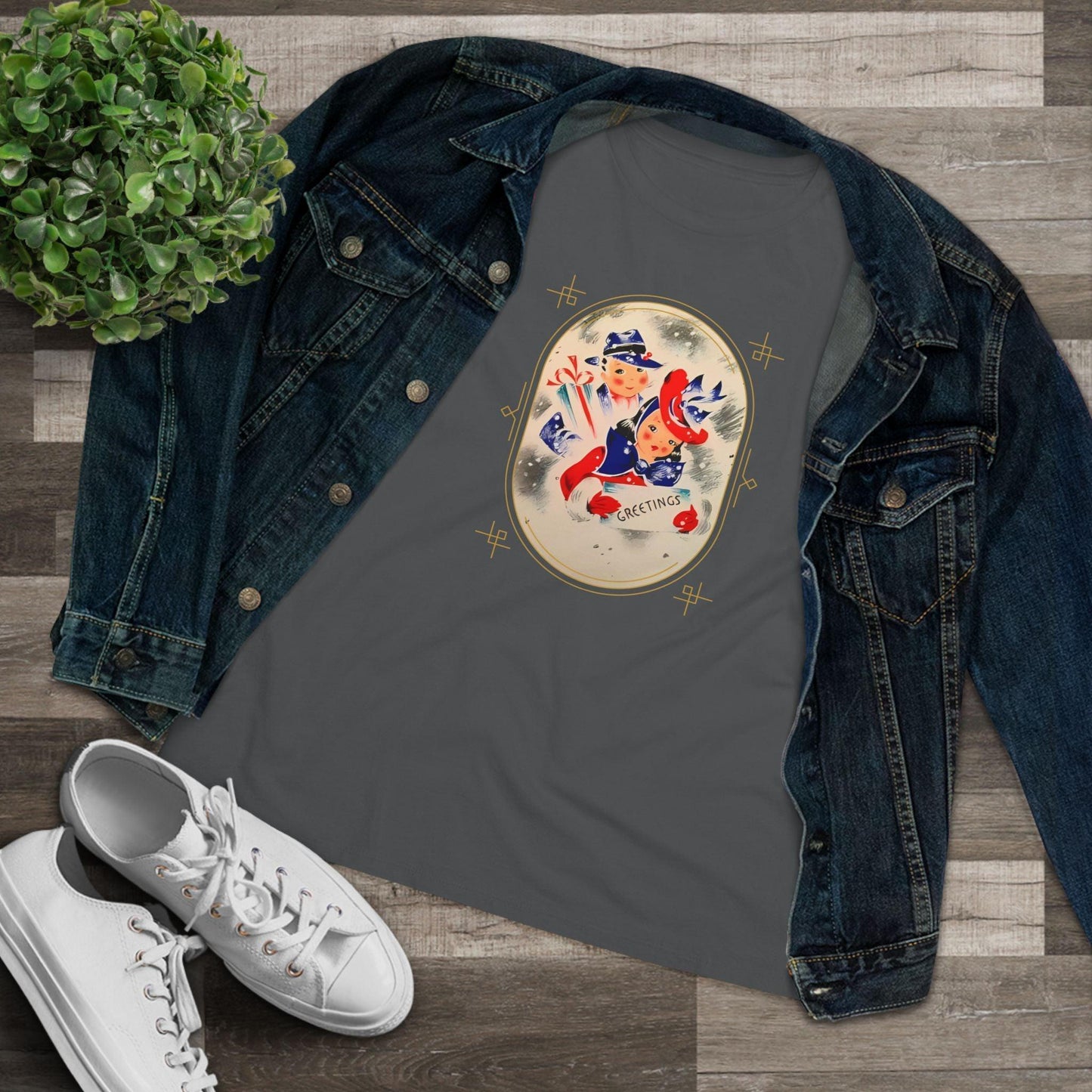 Greetings Couple - Women's Tee - Whippie's