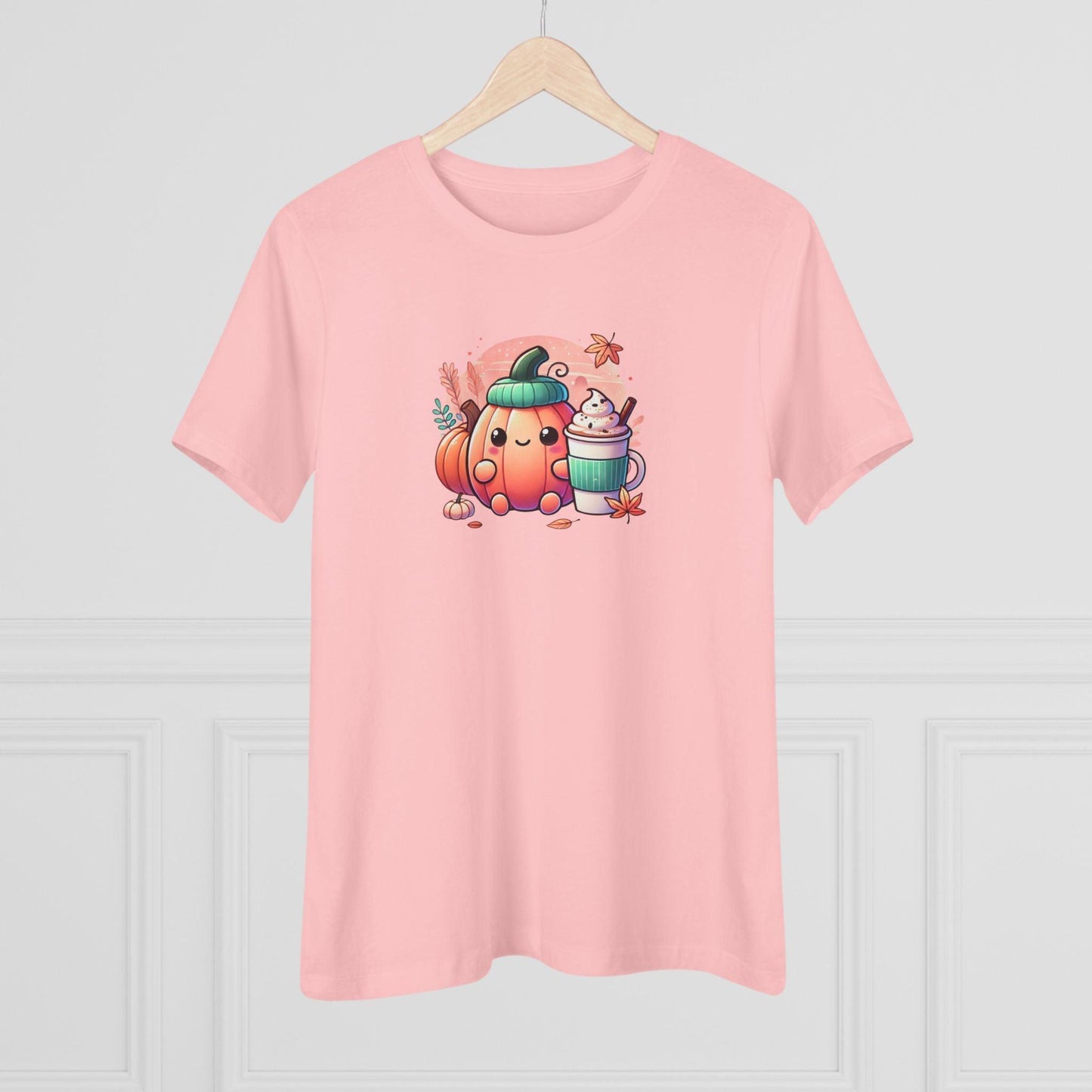 Cute Pumpkin - Pumpkin Spice Latte - Women's Softstyle Tee - Whippie's