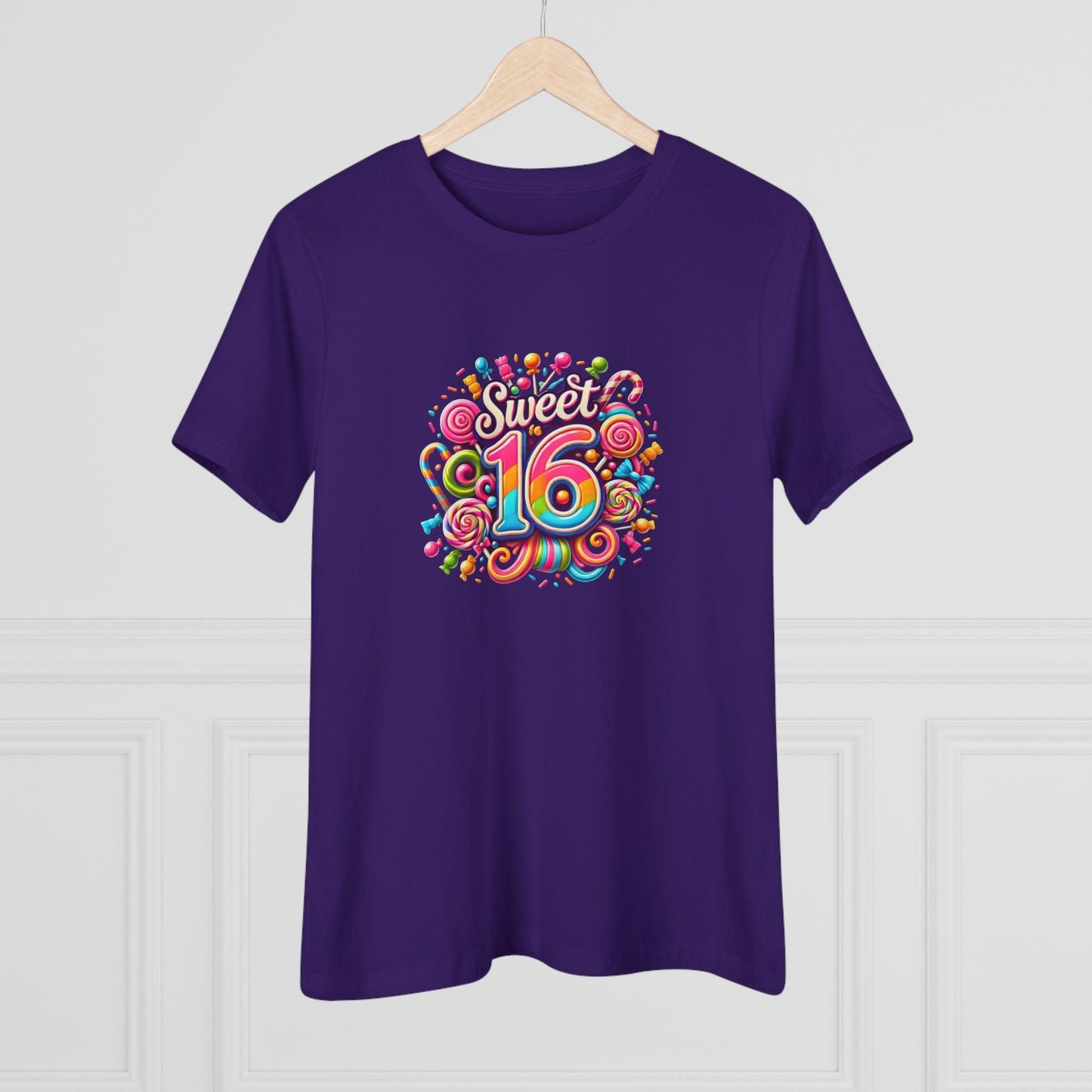 Sweet 16 Tee - Let's Celebrate! 🎉🍭 - Women's Softstyle Tee - Whippie's