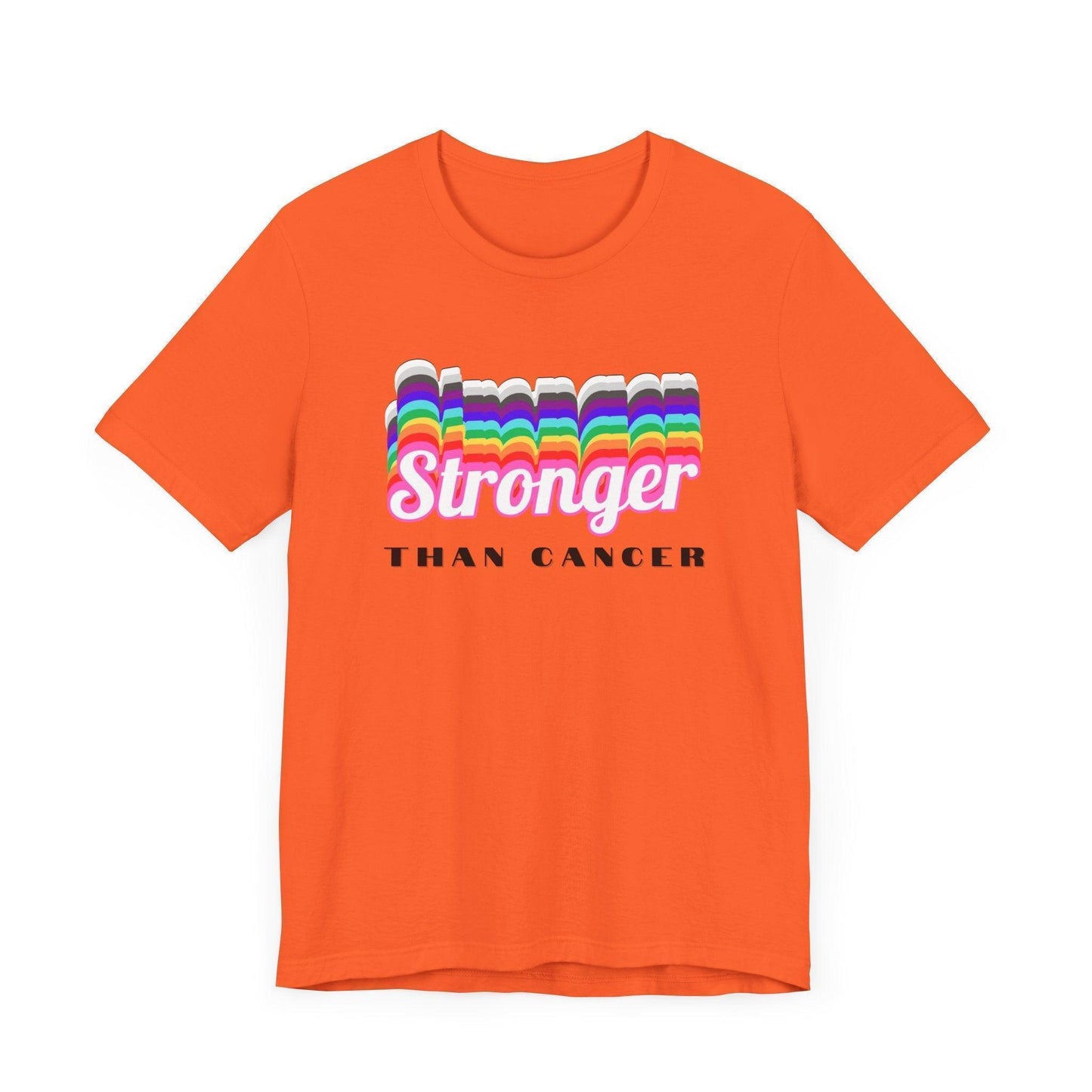 💪 Stronger Than Cancer 🎗️ Unisex Jersey Tee ✨ Show your support, wear your strength. - Whippie's