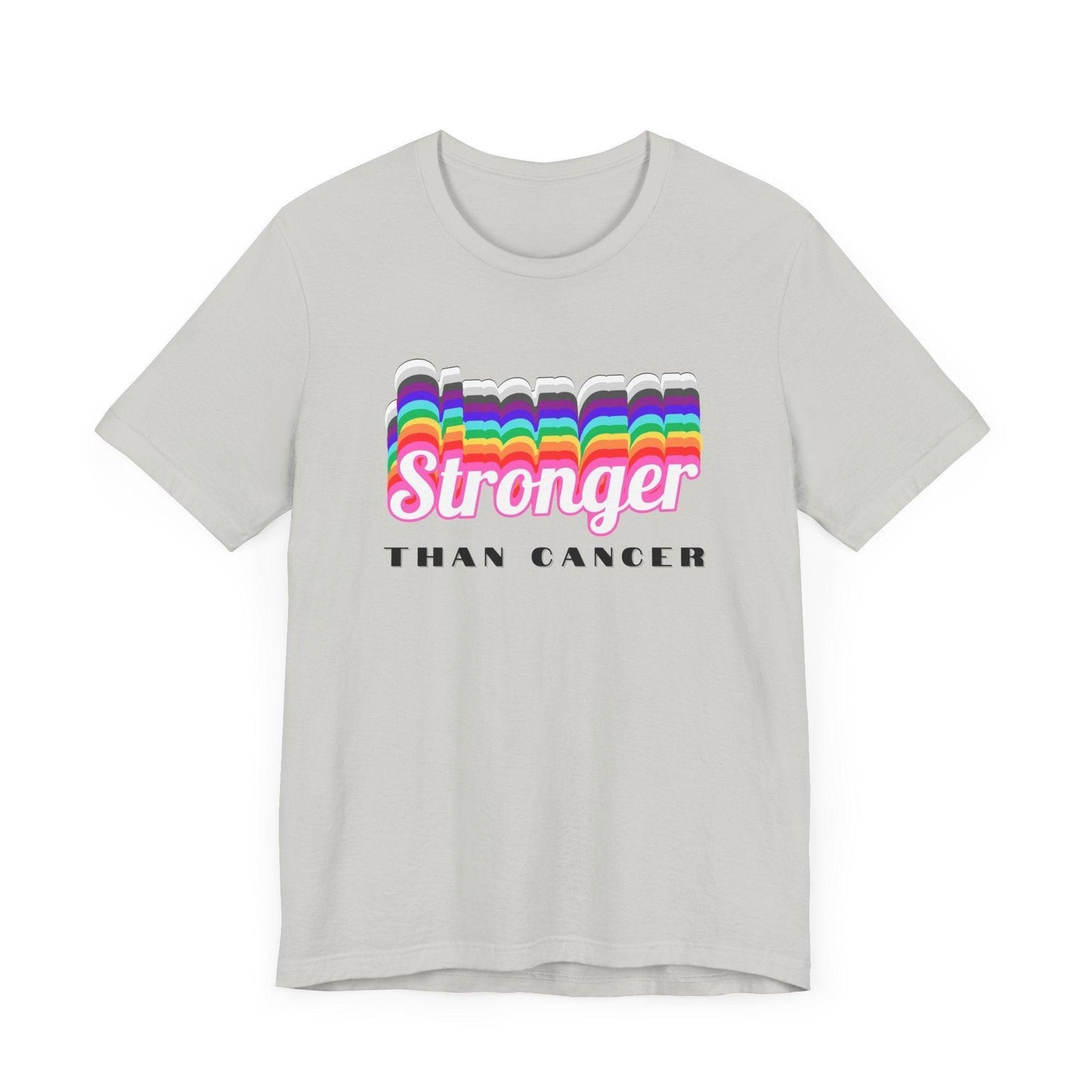 💪 Stronger Than Cancer 🎗️ Unisex Jersey Tee ✨ Show your support, wear your strength. - Whippie's