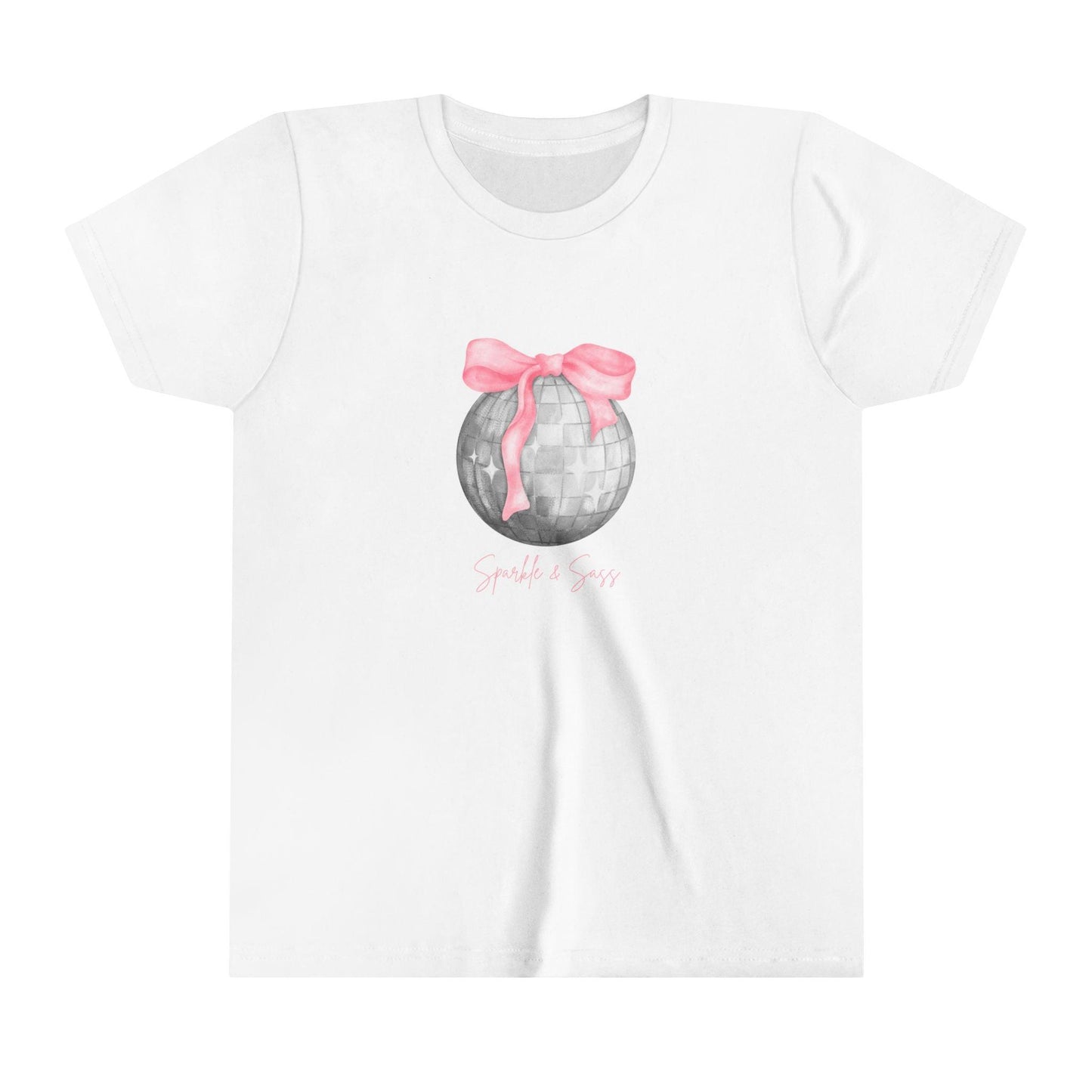 Sparkle and Sass: Youth Short Sleeve Tee - Whippie's