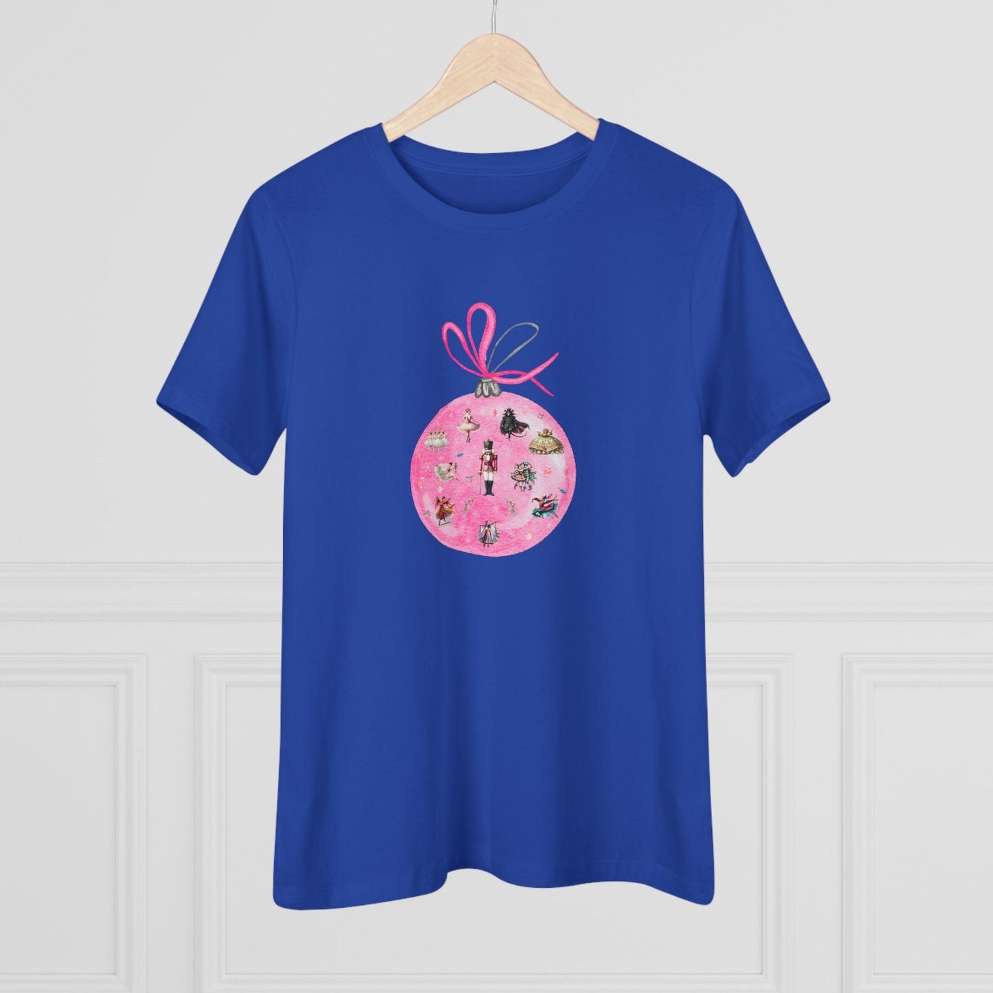 Nutcracker Ornament - A Whimsical Winter Wonderland! 🎄✨ Women's Softstyle Tee - Whippie's