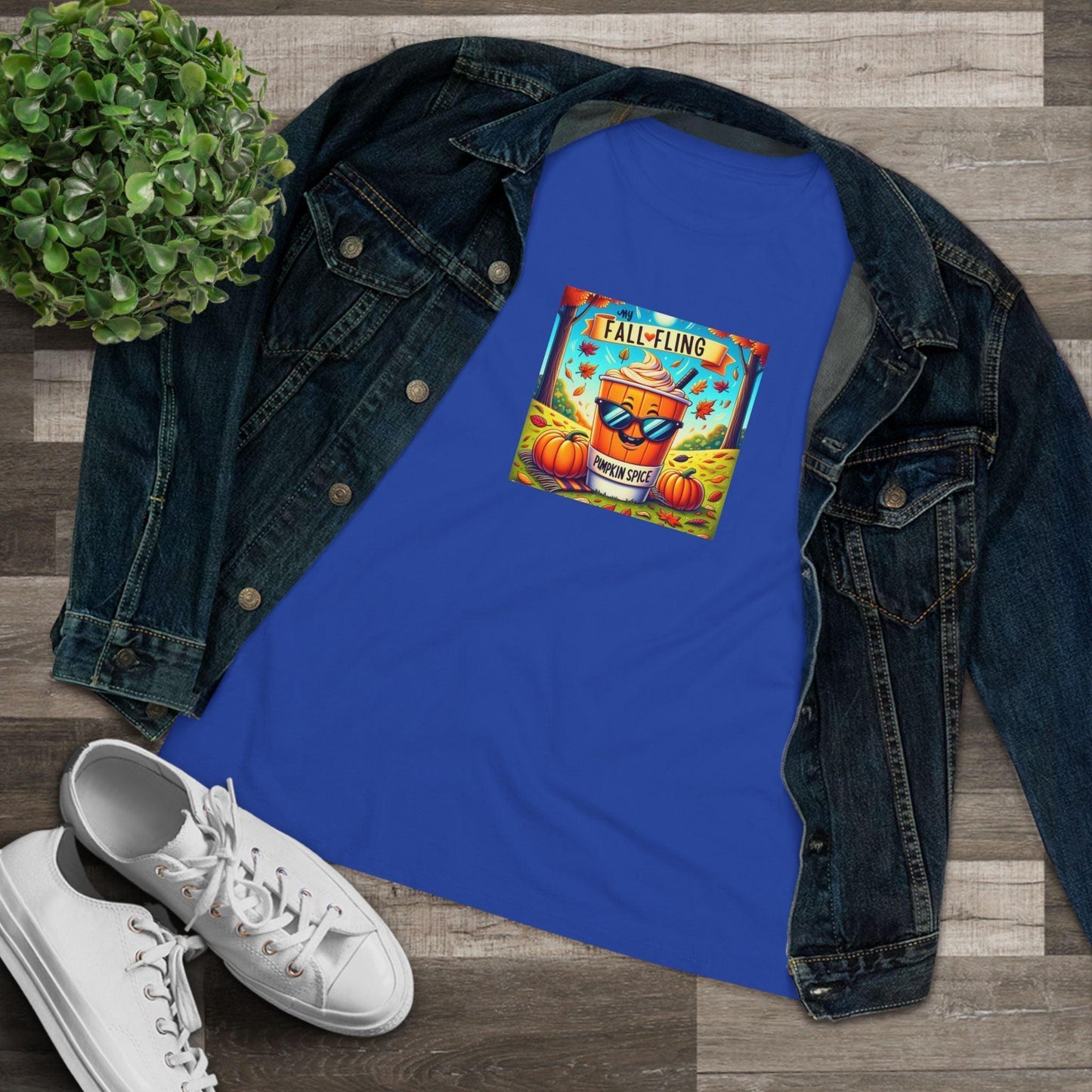 My Fall Fling: Pumpkin Spice - Women's Softstyle Tee - Whippie's