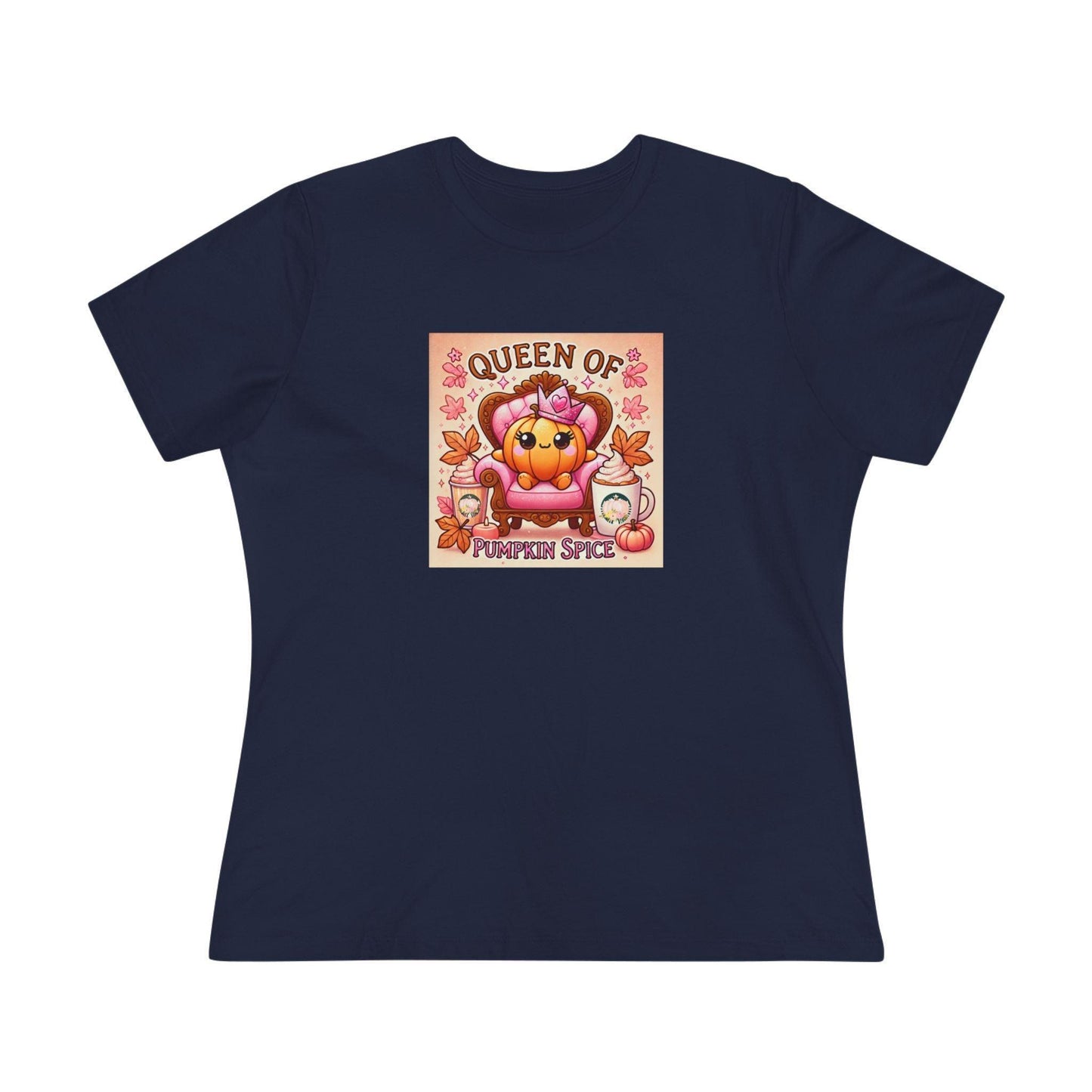 Queen of Pumpkin Spice - Women's Softstyle Tee - Whippie's