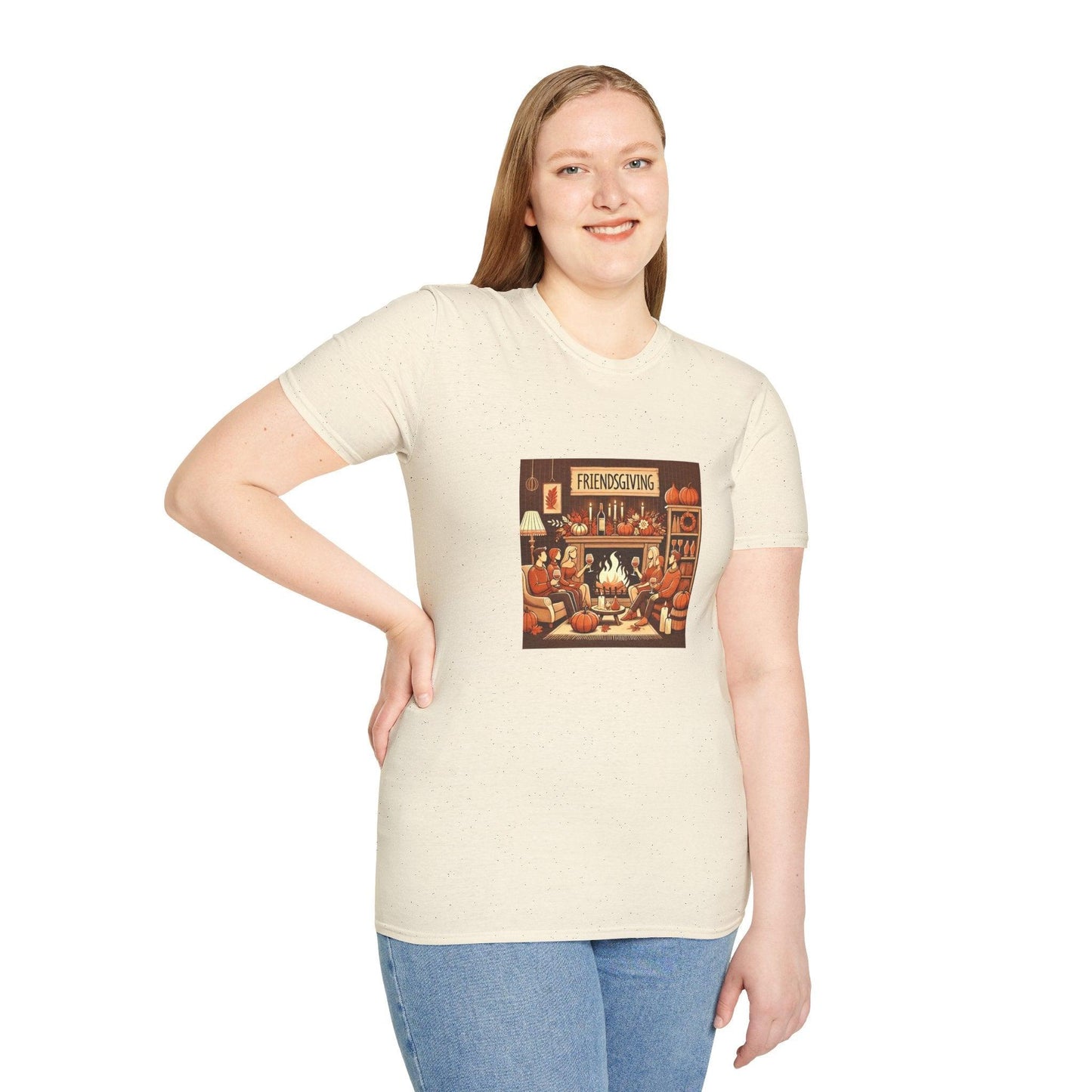 Friendsgiving Vibes - Gather & Give Thanks! š·š Unisex T-Shirt - Whippie's