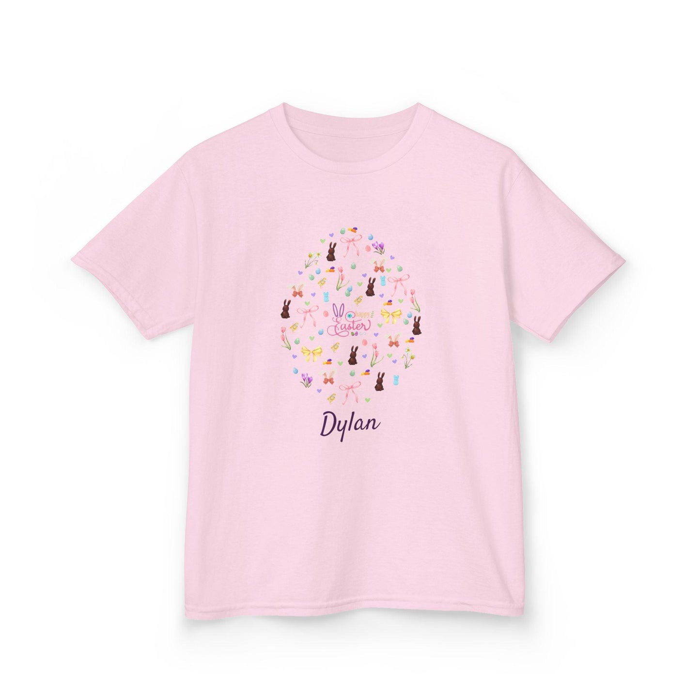 Easter Egg-stravaganza Kids Heavy Cotton Tee - Hop into Easter Fun! - Personalizable - Whippie's