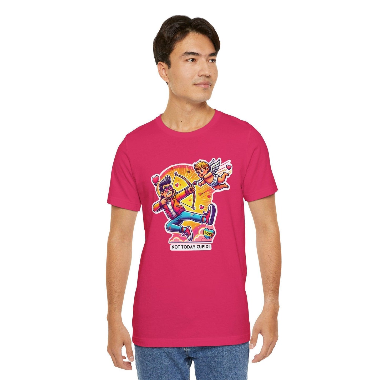 ๐น Cupid Begone! ๐น Unisex Jersey Tee โจ Love on your own terms! - Whippie's