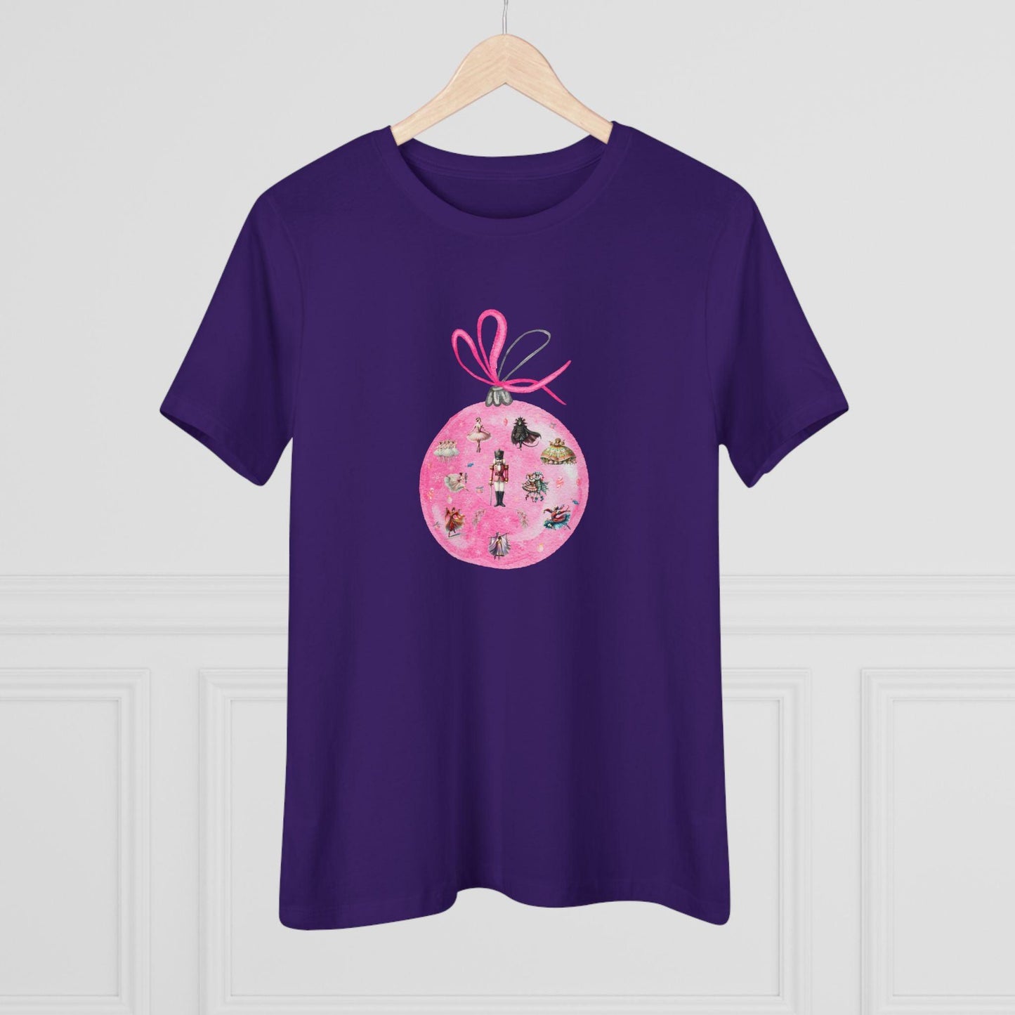 Nutcracker Ornament - A Whimsical Winter Wonderland! 🎄✨ Women's Softstyle Tee - Whippie's
