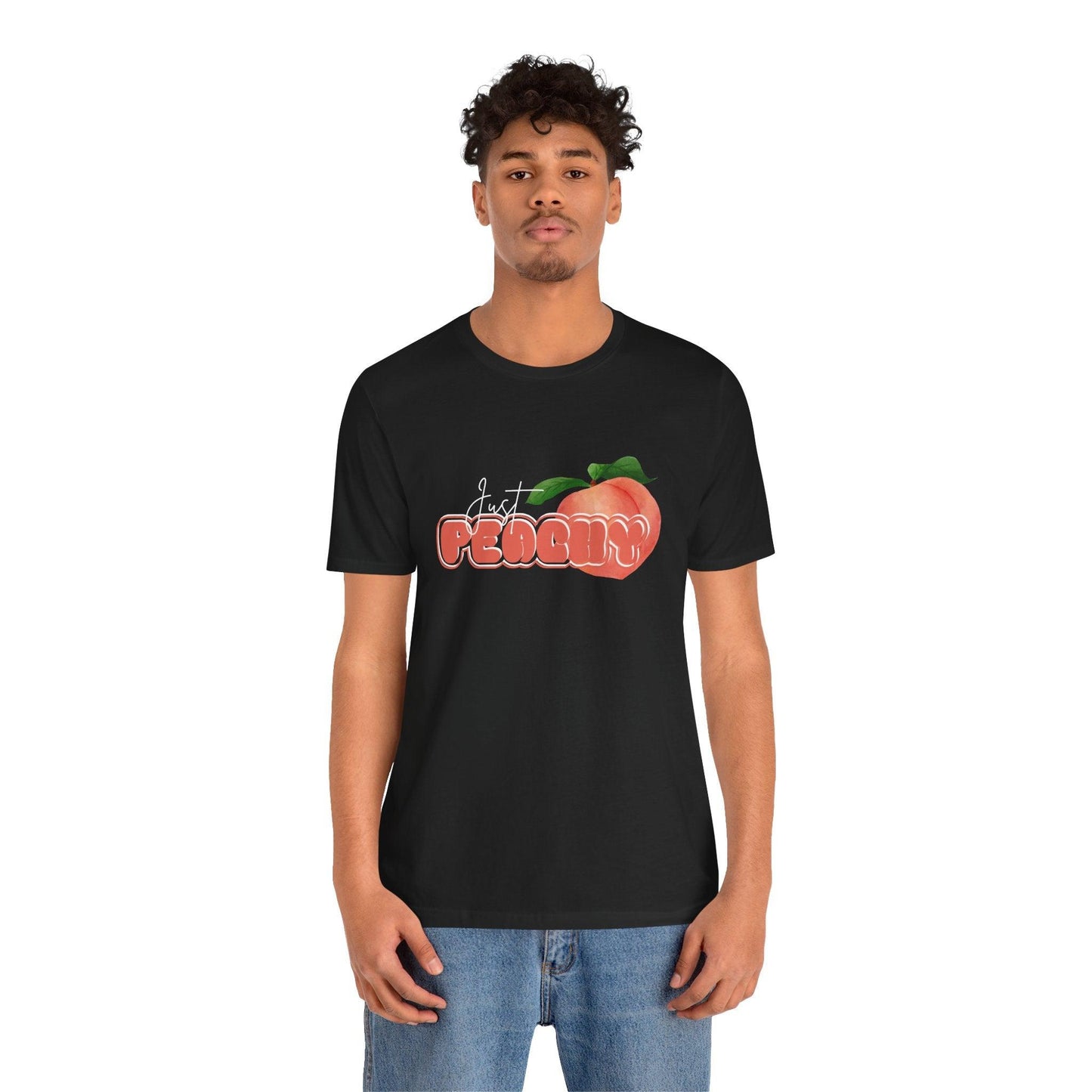 Just Peachy Unisex Jersey Tee - 🍑 Embrace the Sweetness of Life! 🍑 - Whippie's
