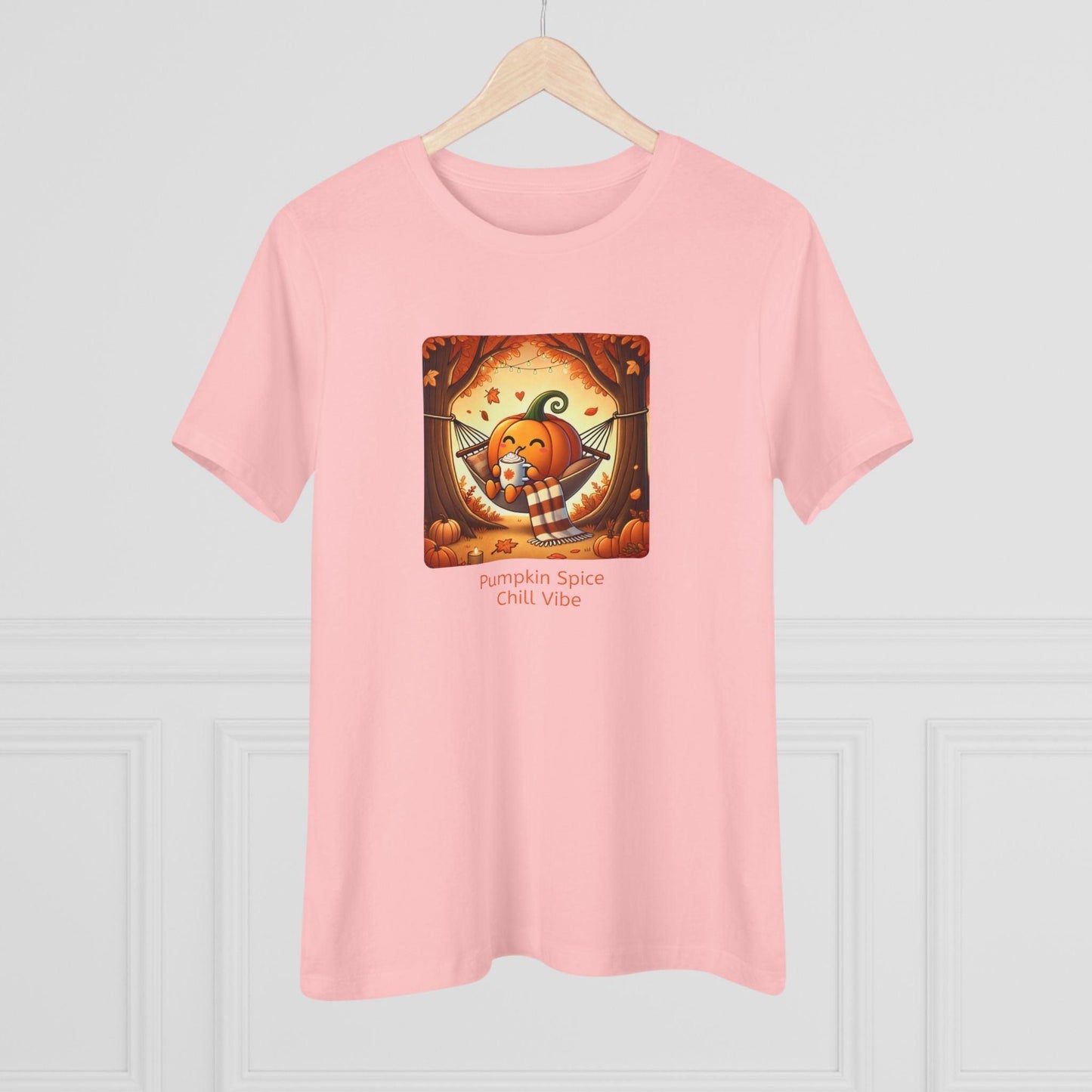 Pumpkin Spice, Chill Vibe - Women's Softstyle Tee - Whippie's