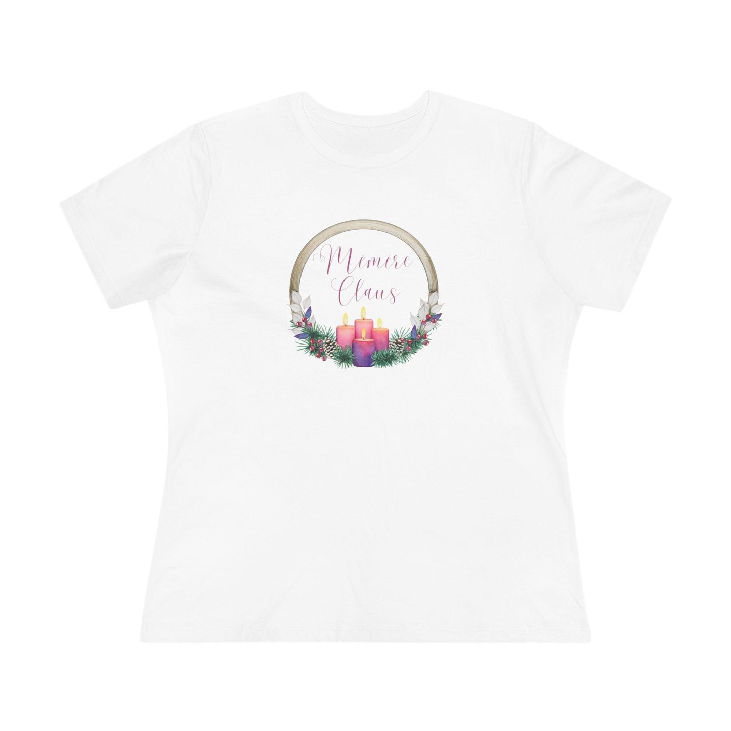 Mémère Claus - Joyeux Noël! 🤶🎄 - Women's Softstyle Tee - Whippie's