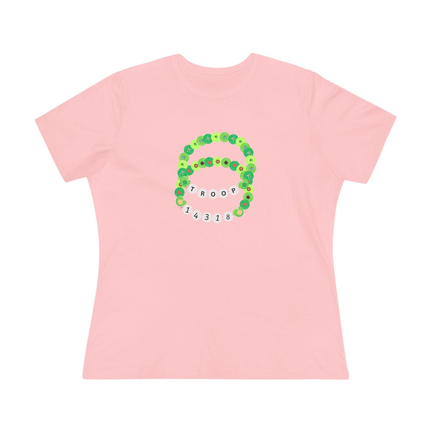 Girl Scout Troop Bracelet Tee - Women's - ✨ Show Your Troop Pride! ✨ - Whippie's
