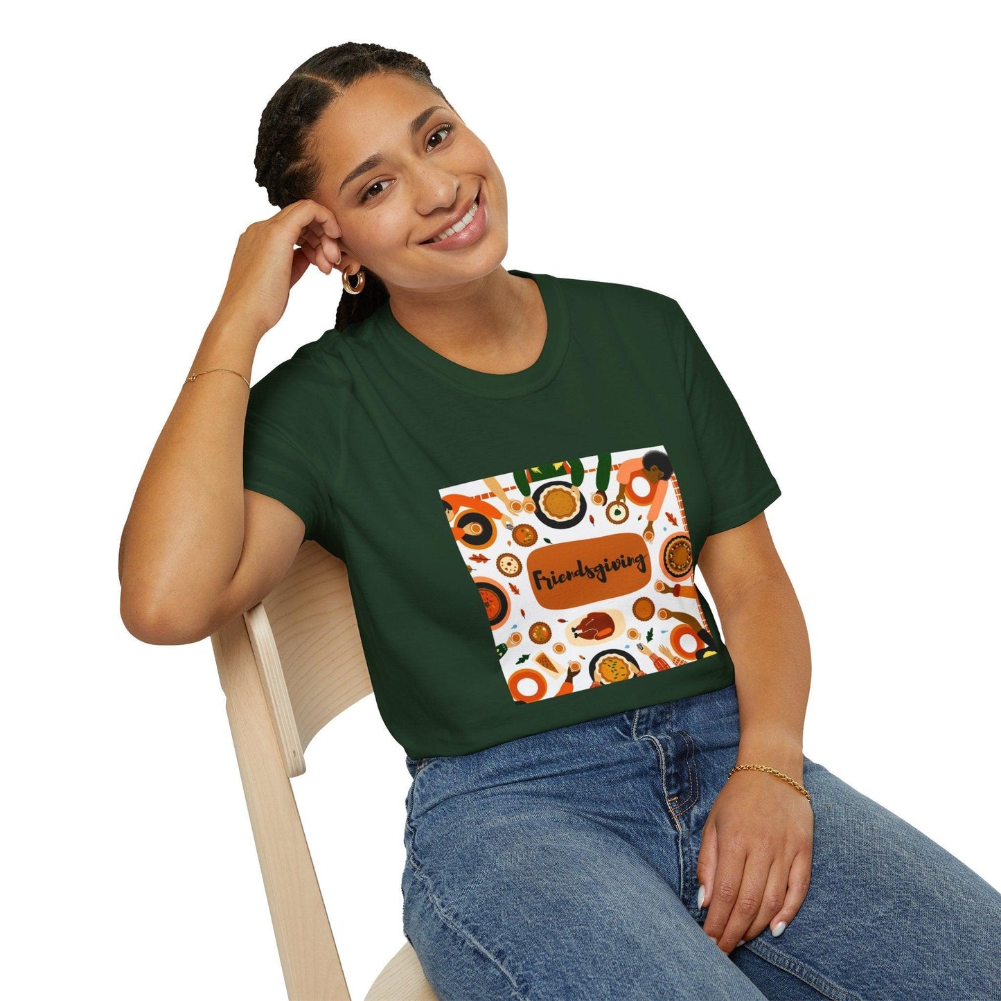 Friendsgiving Feast - Gather 'Round the Table šš¦ - Unisex T-Shirt - Whippie's