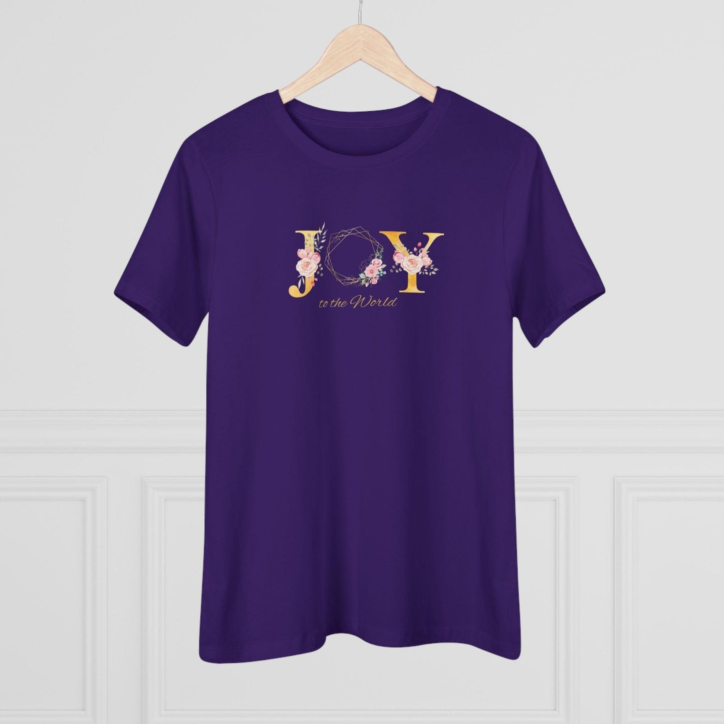 JOY to the World Women's Softstyle T-Shirt 🎄🌎💐 ✨ - Whippie's