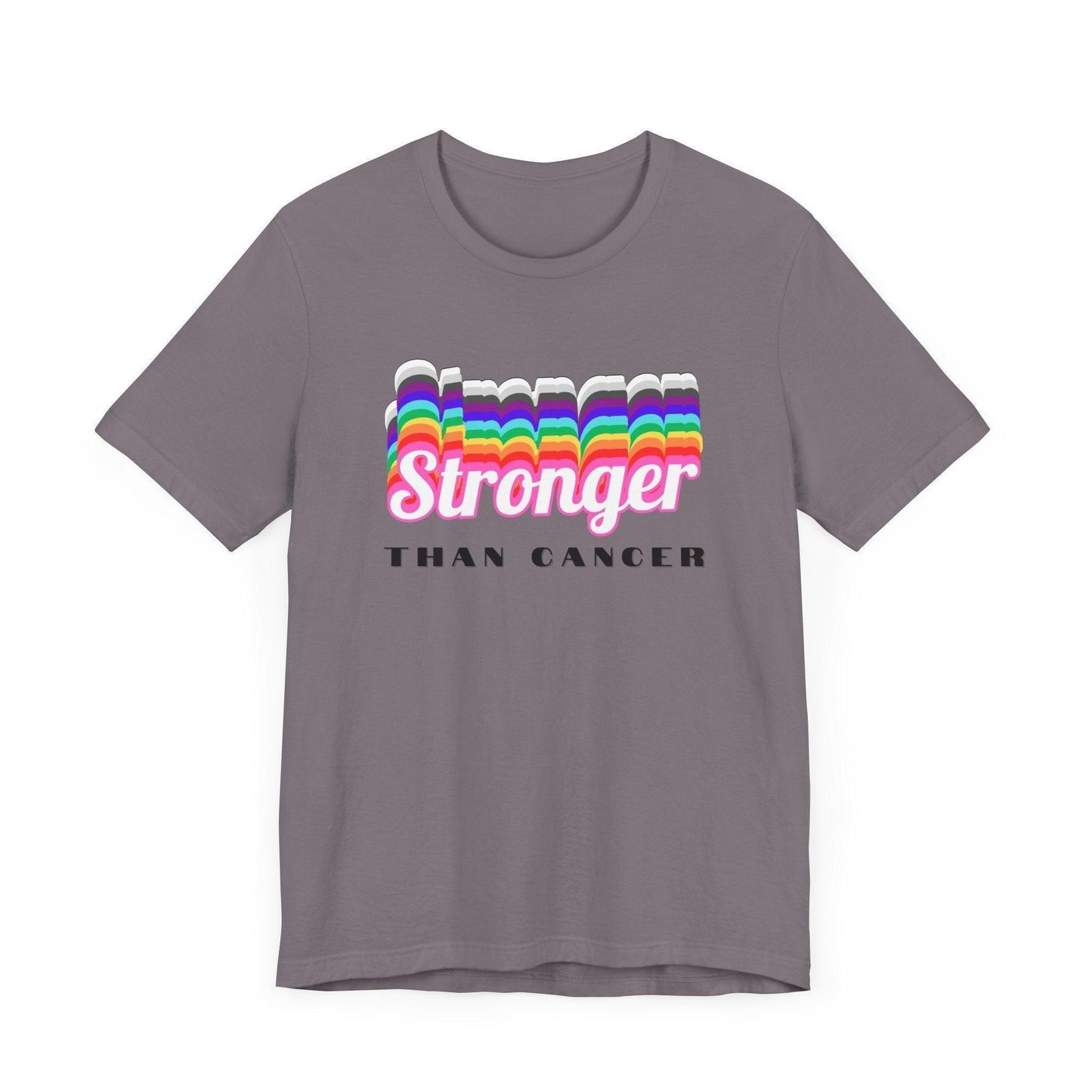 💪 Stronger Than Cancer 🎗️ Unisex Jersey Tee ✨ Show your support, wear your strength. - Whippie's