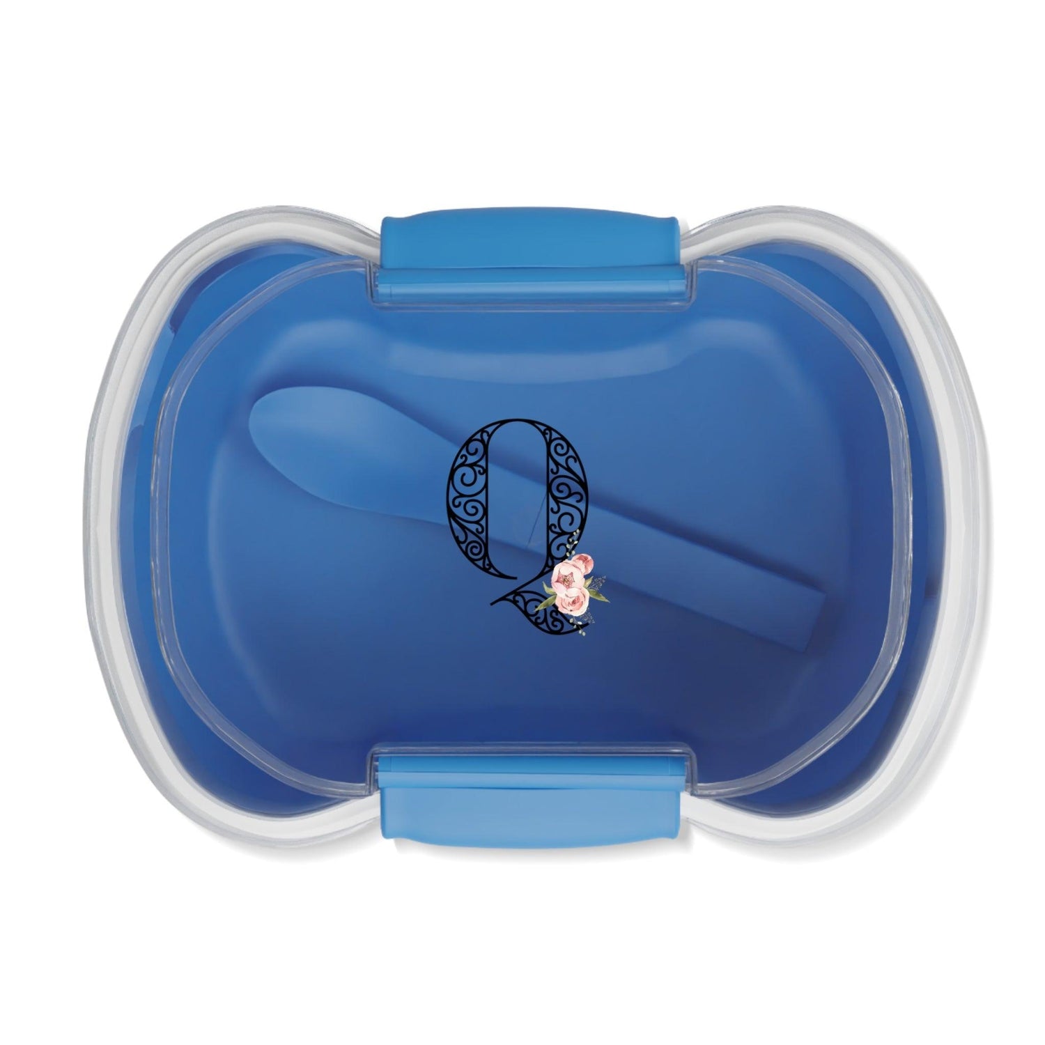 Floral Letters: Letter Q - Peony - Two-tier Bento Box - Whippie's